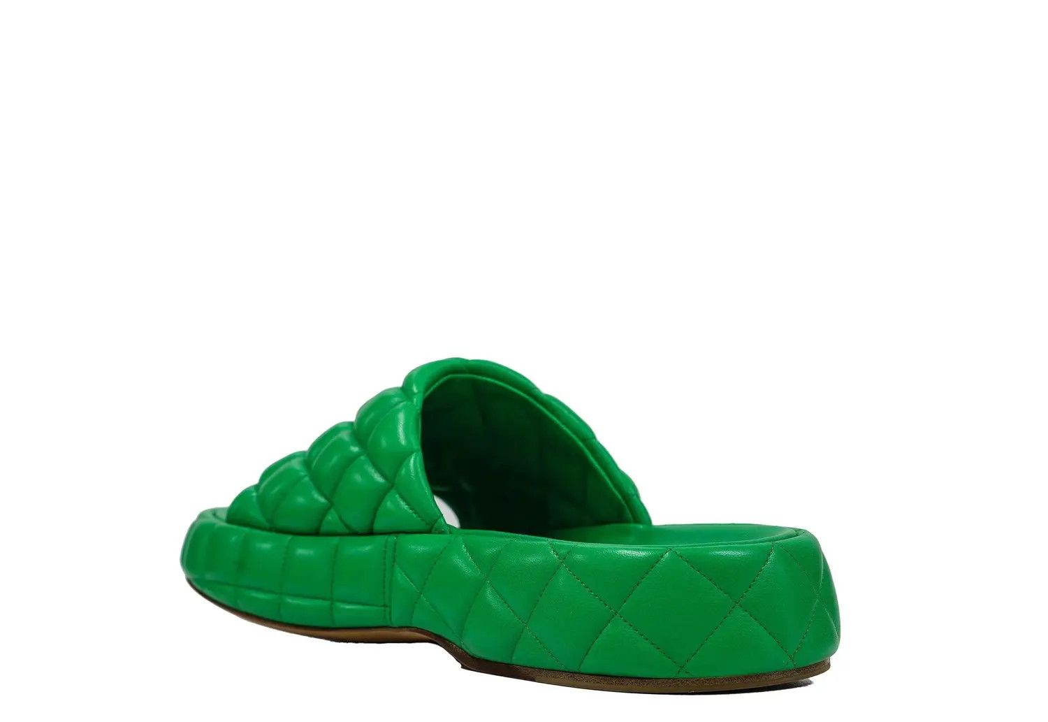Bottega Veneta o1n1vont1224 Padded Flat Sandals in Parakeet Size US 12 / IT 42 - 5 Thumbnail