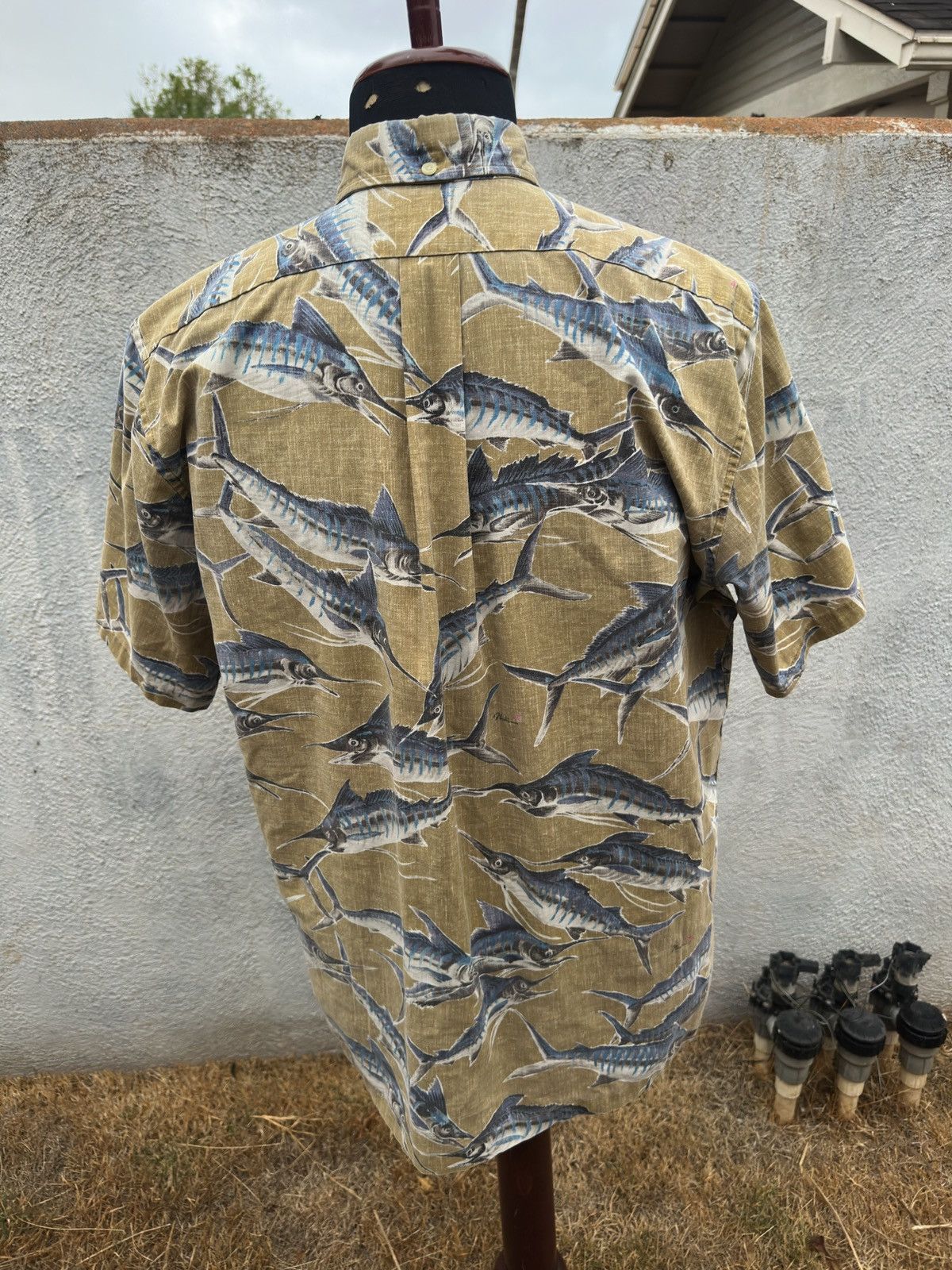 Reyn Spooner Reyn Spooner Gyotaku Naoki Marlin Classic Hawaiian Men's M Size US M / EU 48-50 / 2 - 2 Thumbnail