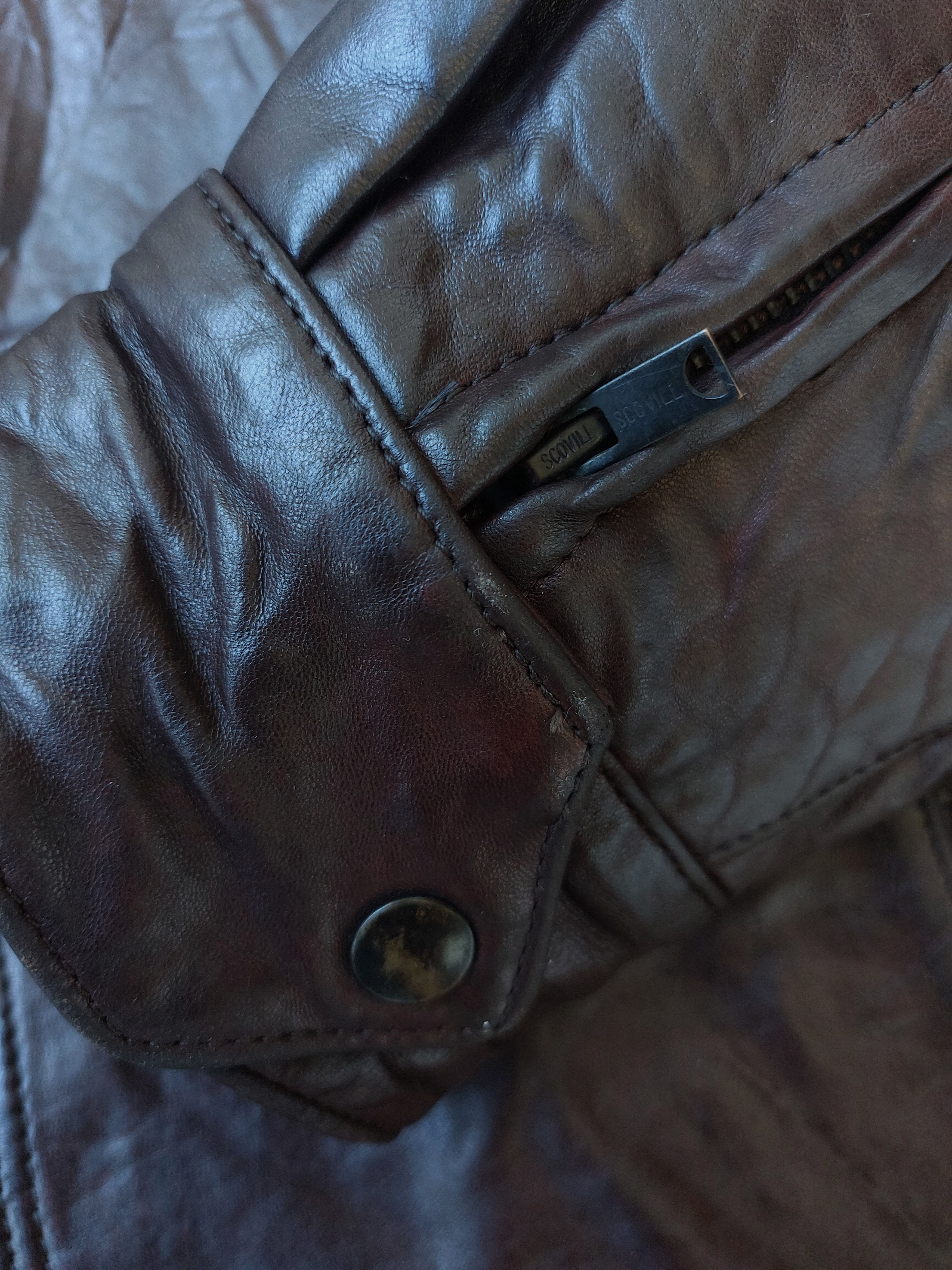 Golden Bear Golden Bear G-8 Vintage Leather Jacket Military Looks Size US L / EU 52-54 / 3 - 16 Thumbnail