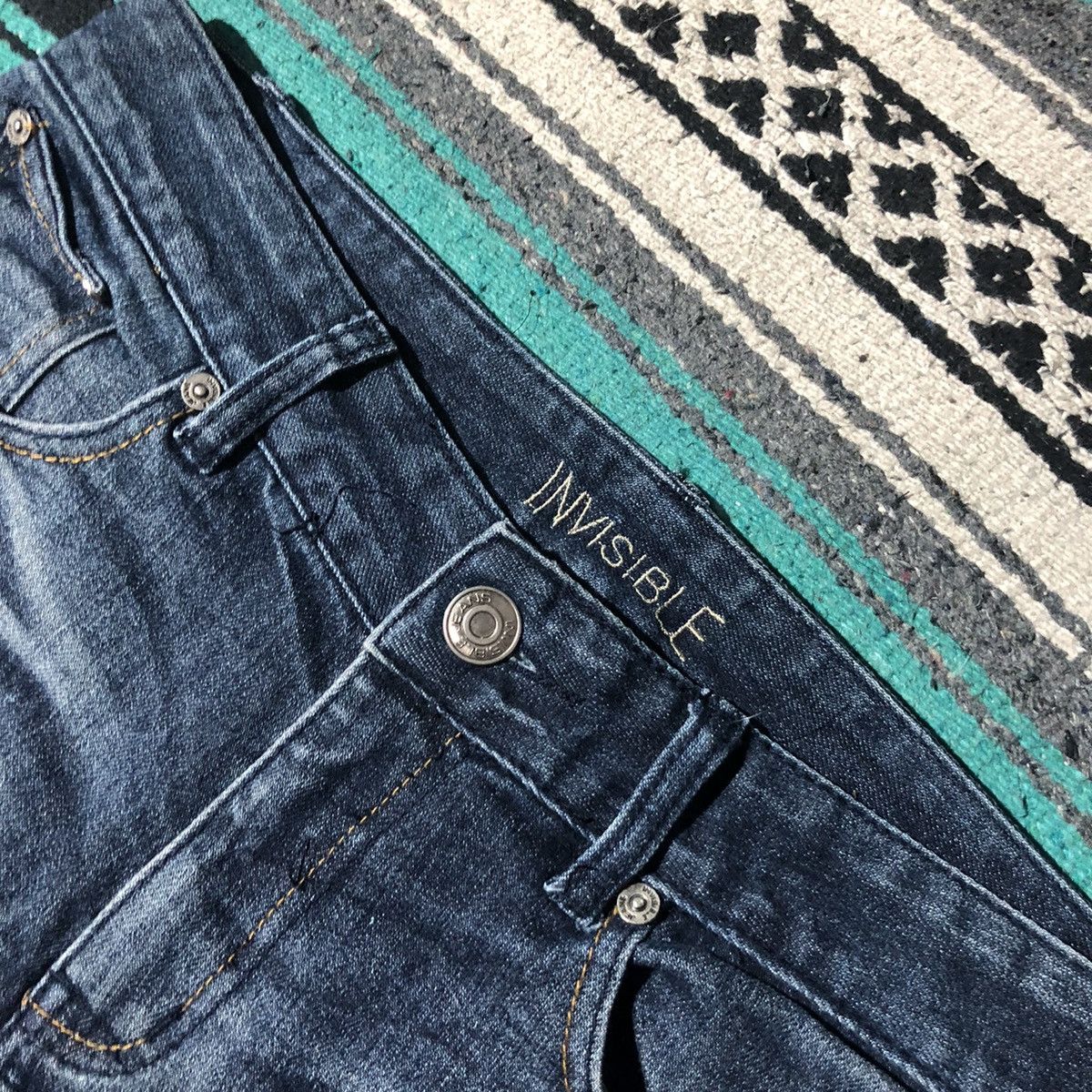 Hysteric Glamour Vintage Rick Owens Junya Watanabe Style Washed Denim Size US 32 / EU 48 - 6 Thumbnail