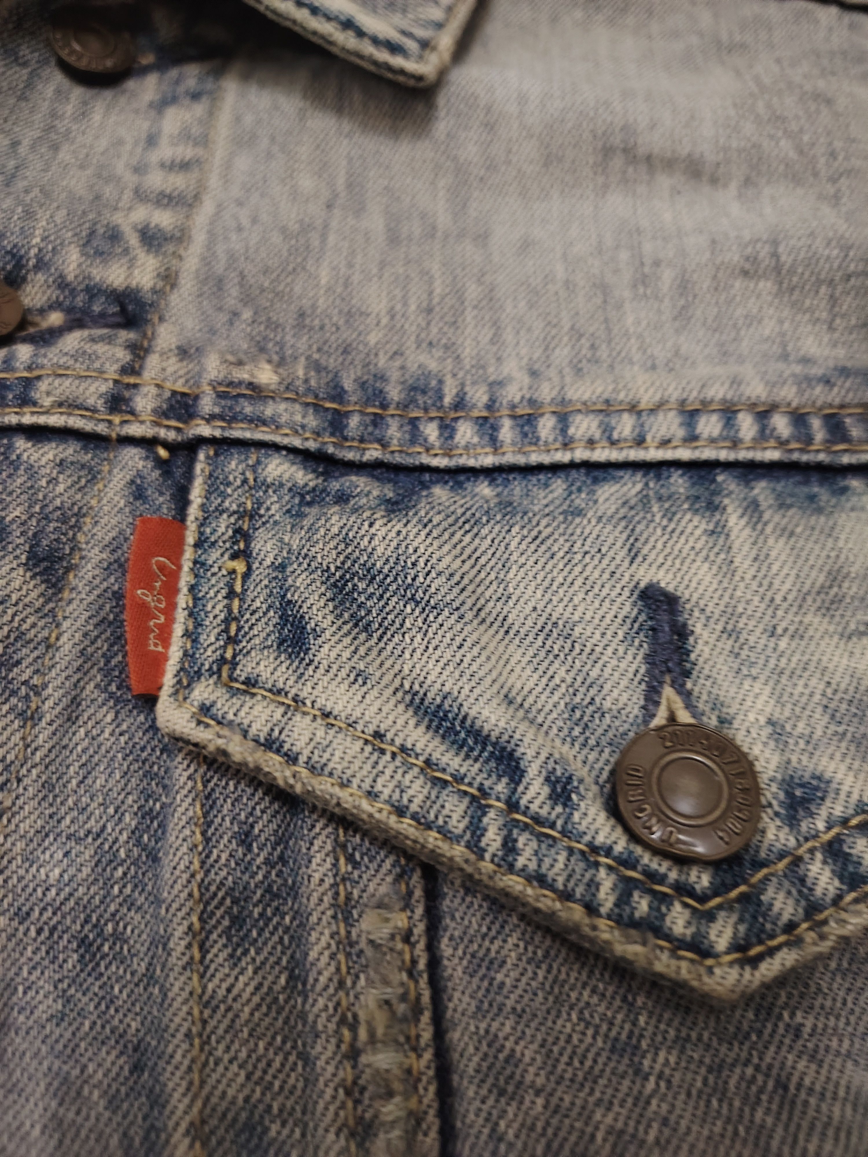 Japanese Brand 💥Insane💥 Ungrid 211407180904 Distressed denim Jacket Size M / US 6-8 / IT 42-44 - 19 Thumbnail