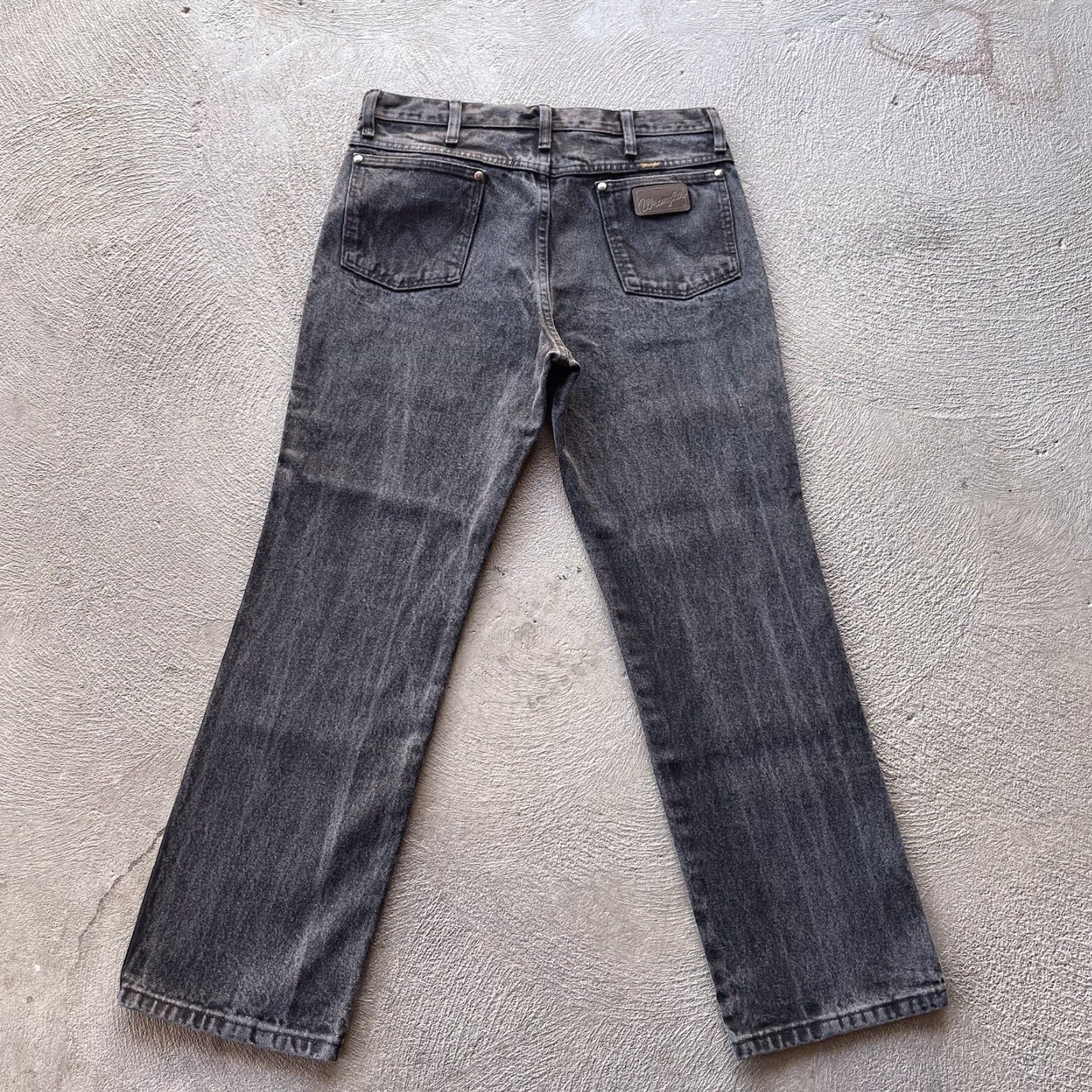 Wrangler Wrangler Jeans Mens 34x30 Denim Pants Cowboy Western Straight Fit Brown 90s Vintage Style Size US 34 / EU 50 - 2 Thumbnail