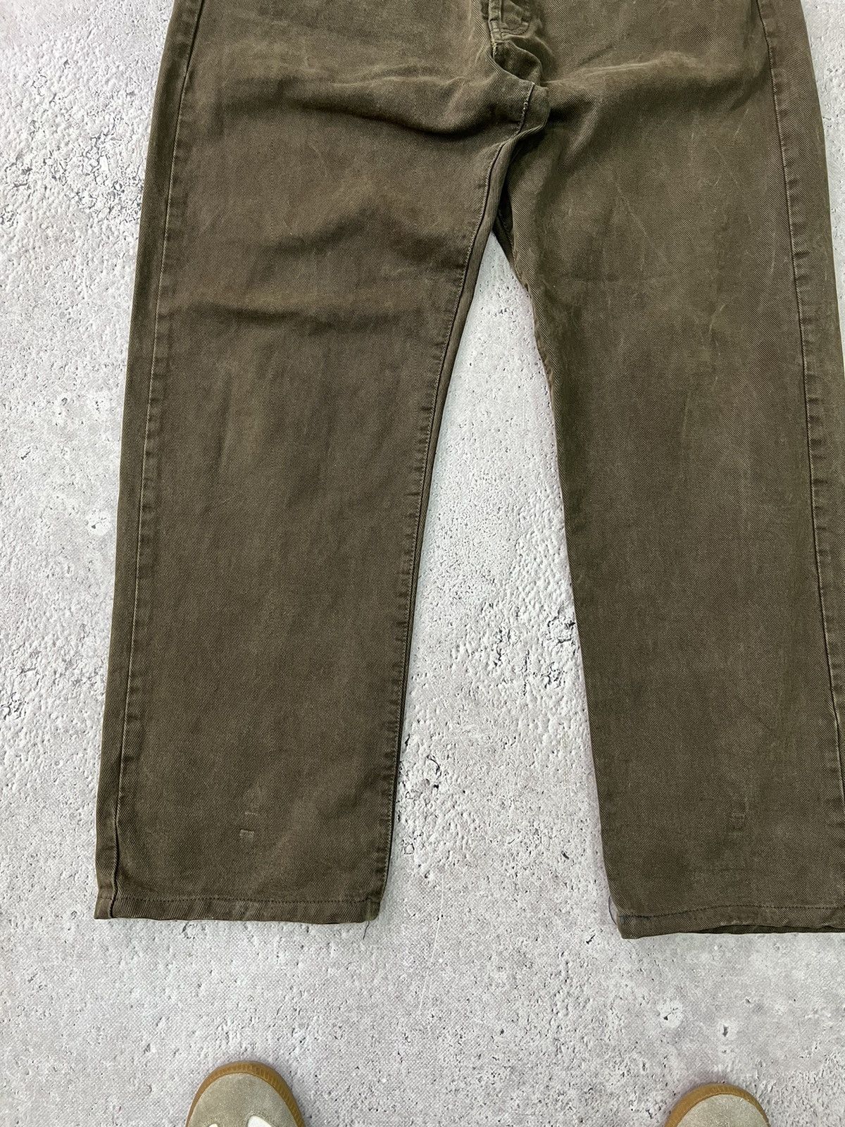 Diesel × Vintage Diesel Distressed Pants Vintage Dirty Faded Y2K Size US 34 / EU 50 - 2 Thumbnail