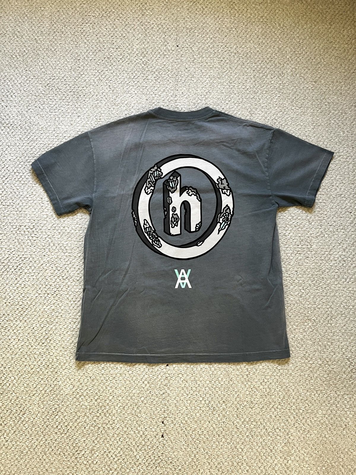 Daniel Arsham × HIDDEN Hidden x Daniel Arsham Eroded H tee | Grailed
