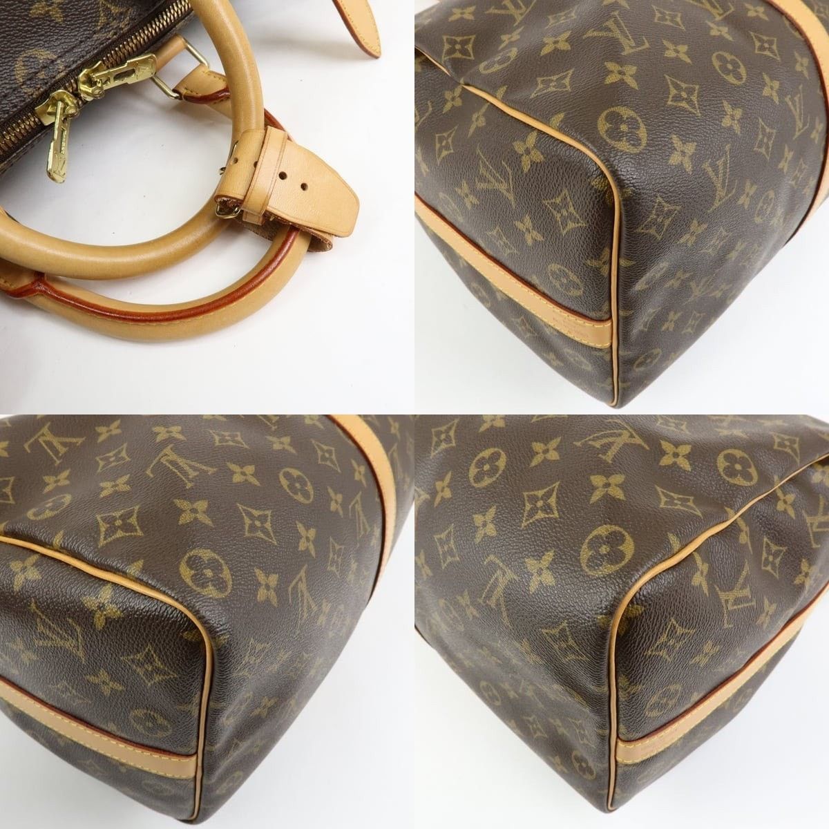 Louis Vuitton Louis Vuitton Monogram Keepall Bandouliere 50 Duffle Bag Size ONE SIZE - 5 Thumbnail
