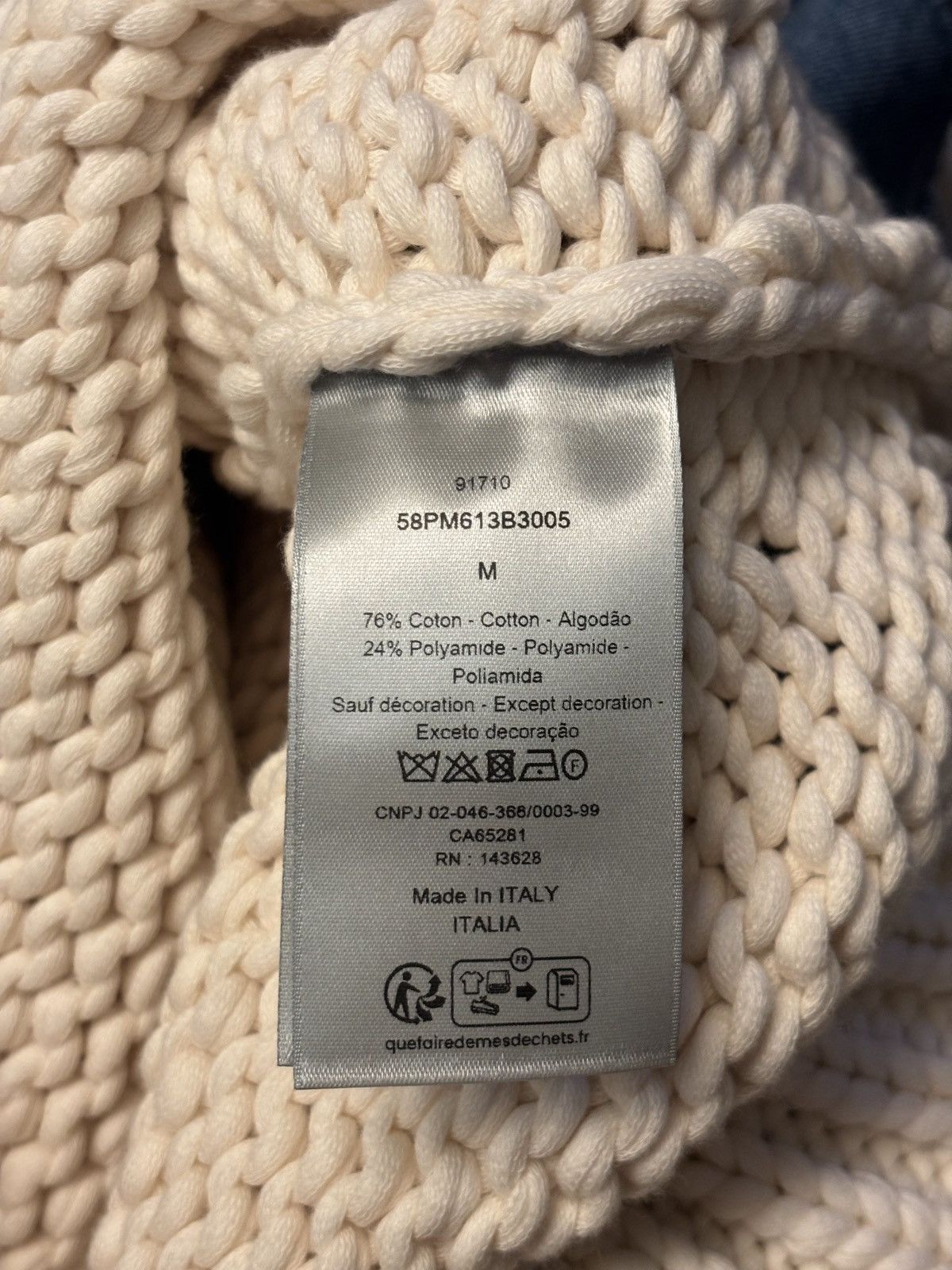 Dior Dior & Hylton Nel Knit Sweater Size Medium Brand New Size US M / EU 48-50 / 2 - 6 Thumbnail