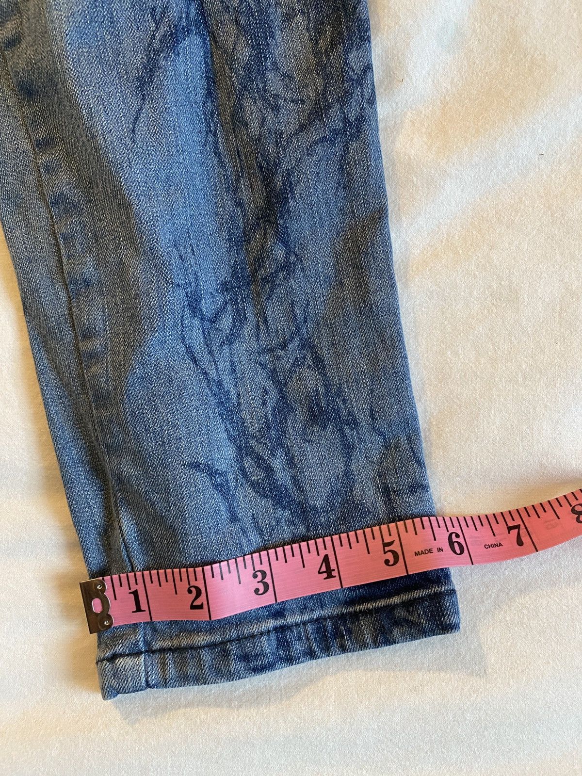 Zanerobe Zanerobe Marbled Denim Jeans Size US 30 / EU 46 - 8 Thumbnail