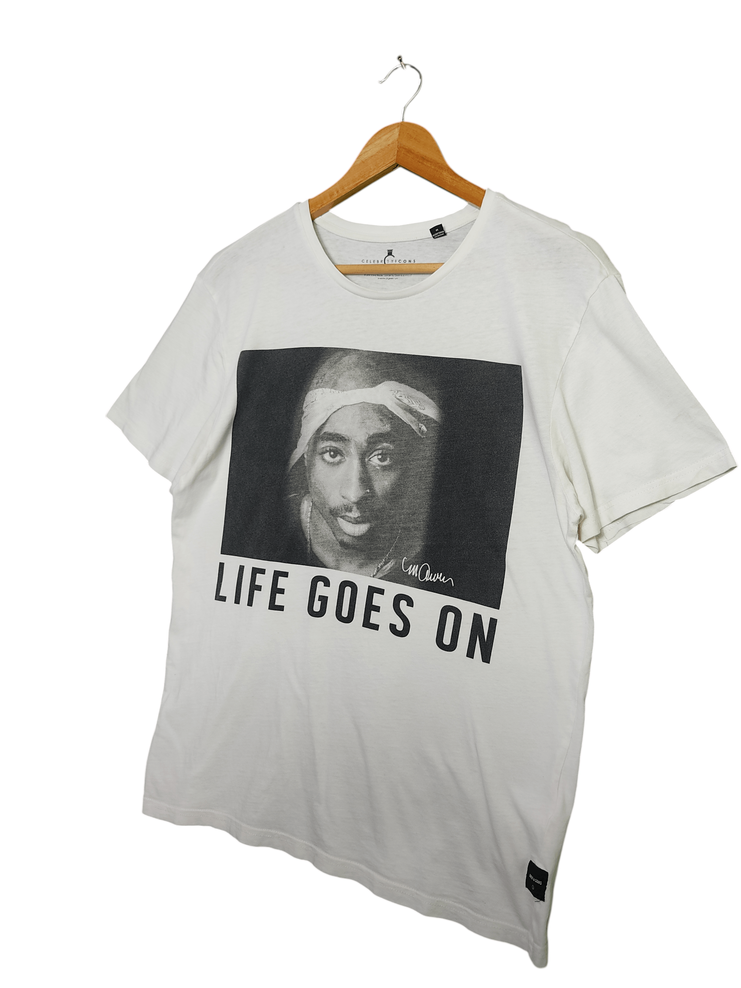 Other Graphic Tupac Shakur Life Go On T-shirt Size US M / EU 48-50 / 2 - 3 Thumbnail
