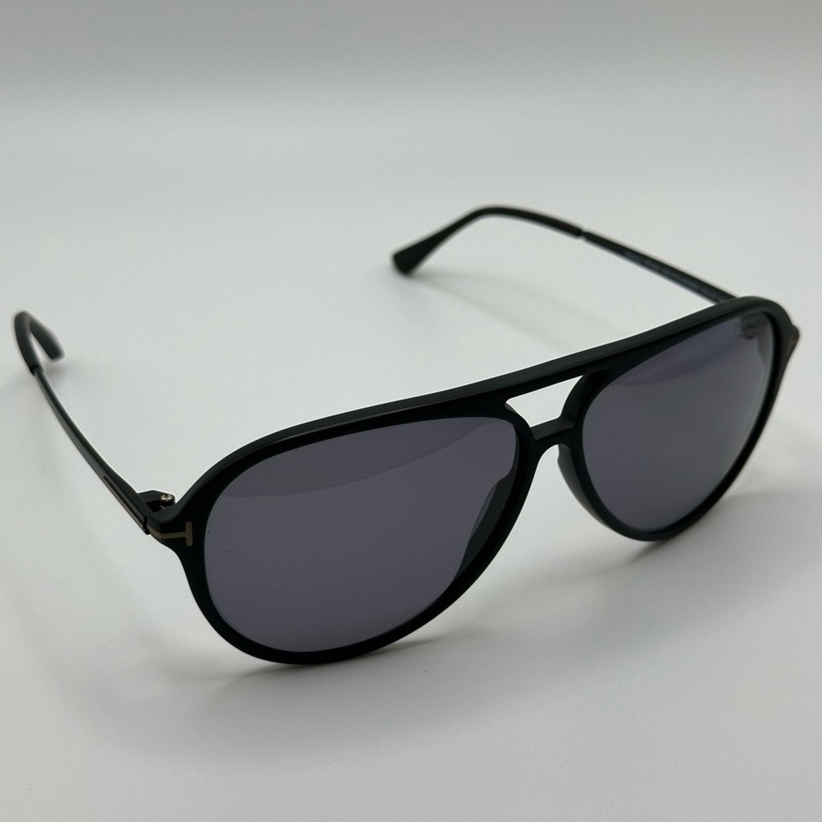 Tom Ford NEW TOM FORD Samson FT0909/S 02D Matte Black/Polarized Size ONE SIZE - 6 Thumbnail