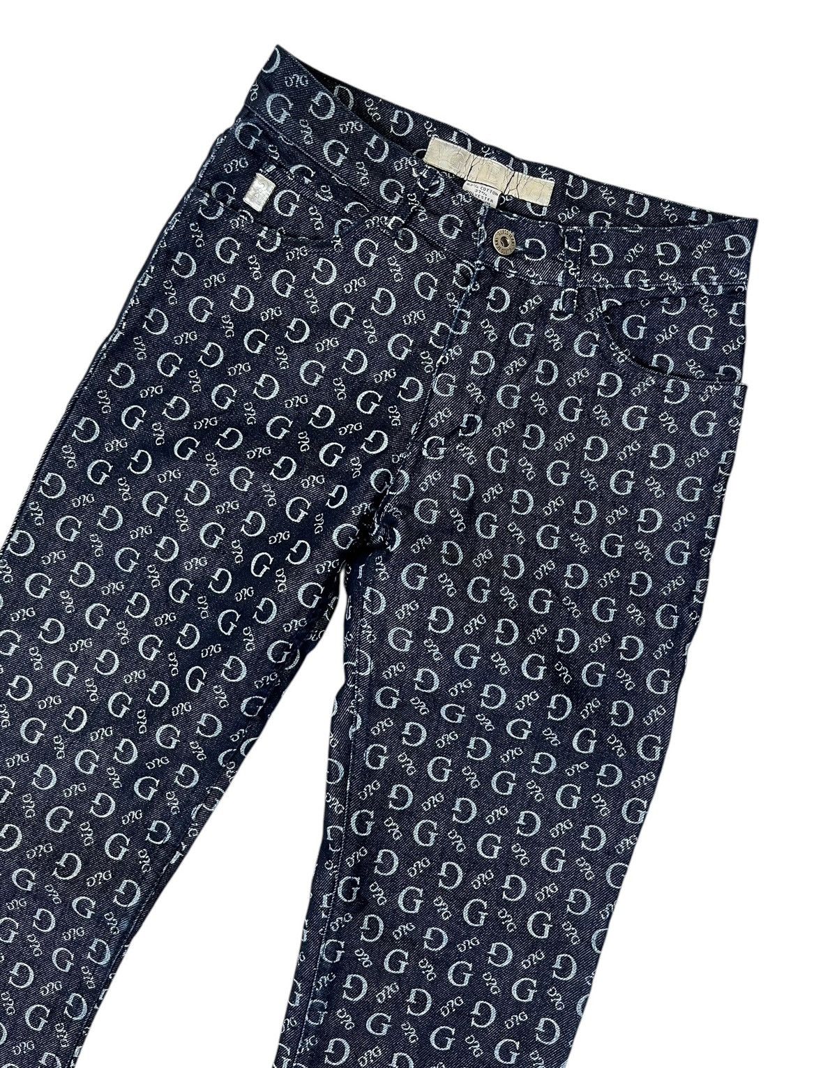Guess Super Flare Guess Og Monogram Logo Jeans Size 26" / US 2 / IT 38 - 5 Thumbnail