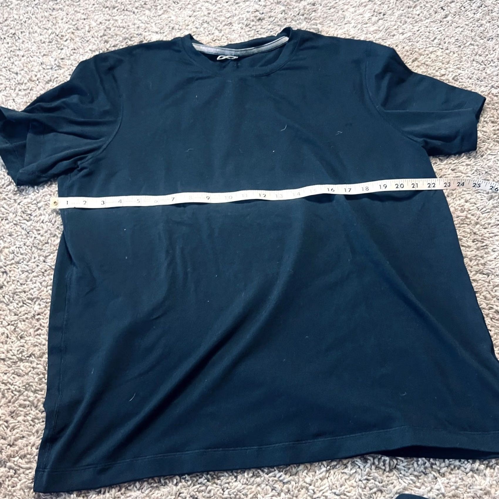 Lululemon Lululemon Navy Swift Workout Athletic Casual Athlesure Yoga T Shirt L Mens Size US L / EU 52-54 / 3 - 2 Thumbnail