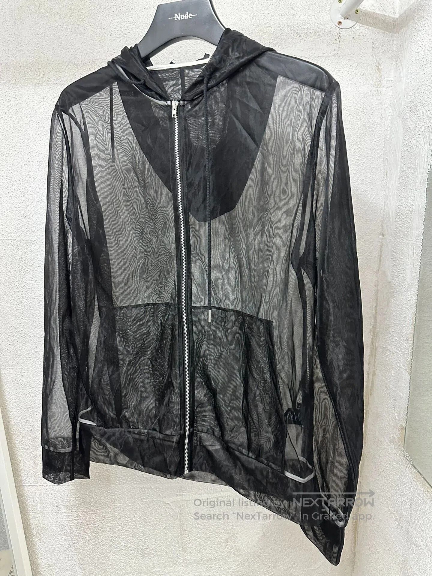 Helmut Lang helmut lang sheer mesh hoodie size M. Size US M / EU 48-50 / 2 - 2 Thumbnail