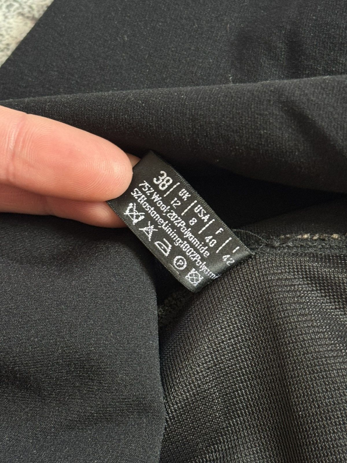 Wolford Wolford UK12/USA8/F40 wool long skirt casual Size 30" / US 8 / IT 44 - 5 Thumbnail