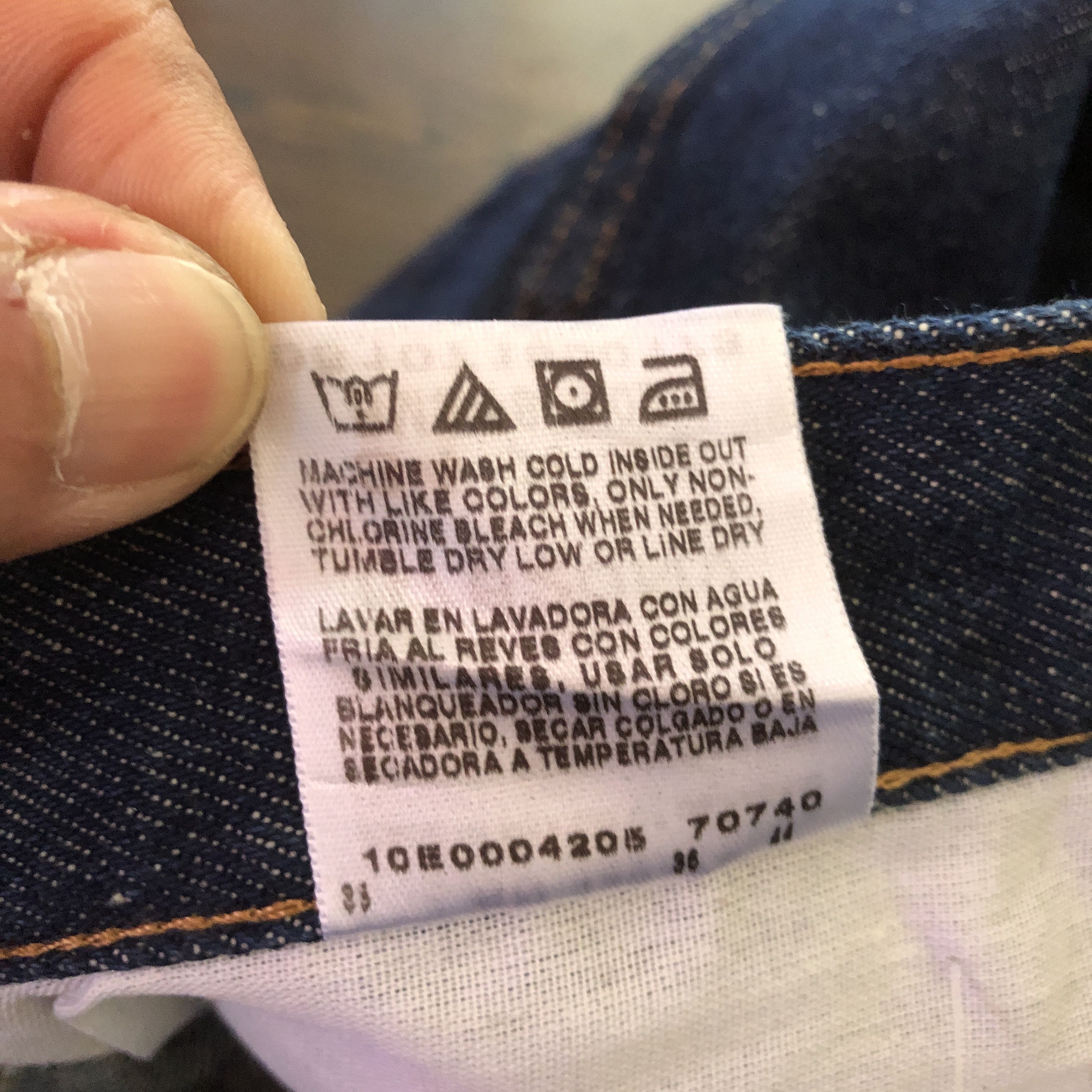 Rustler Vintage Rustle Blue Jeans Rustle Indigo Denim Pants Size US 34 / EU 50 - 7 Thumbnail