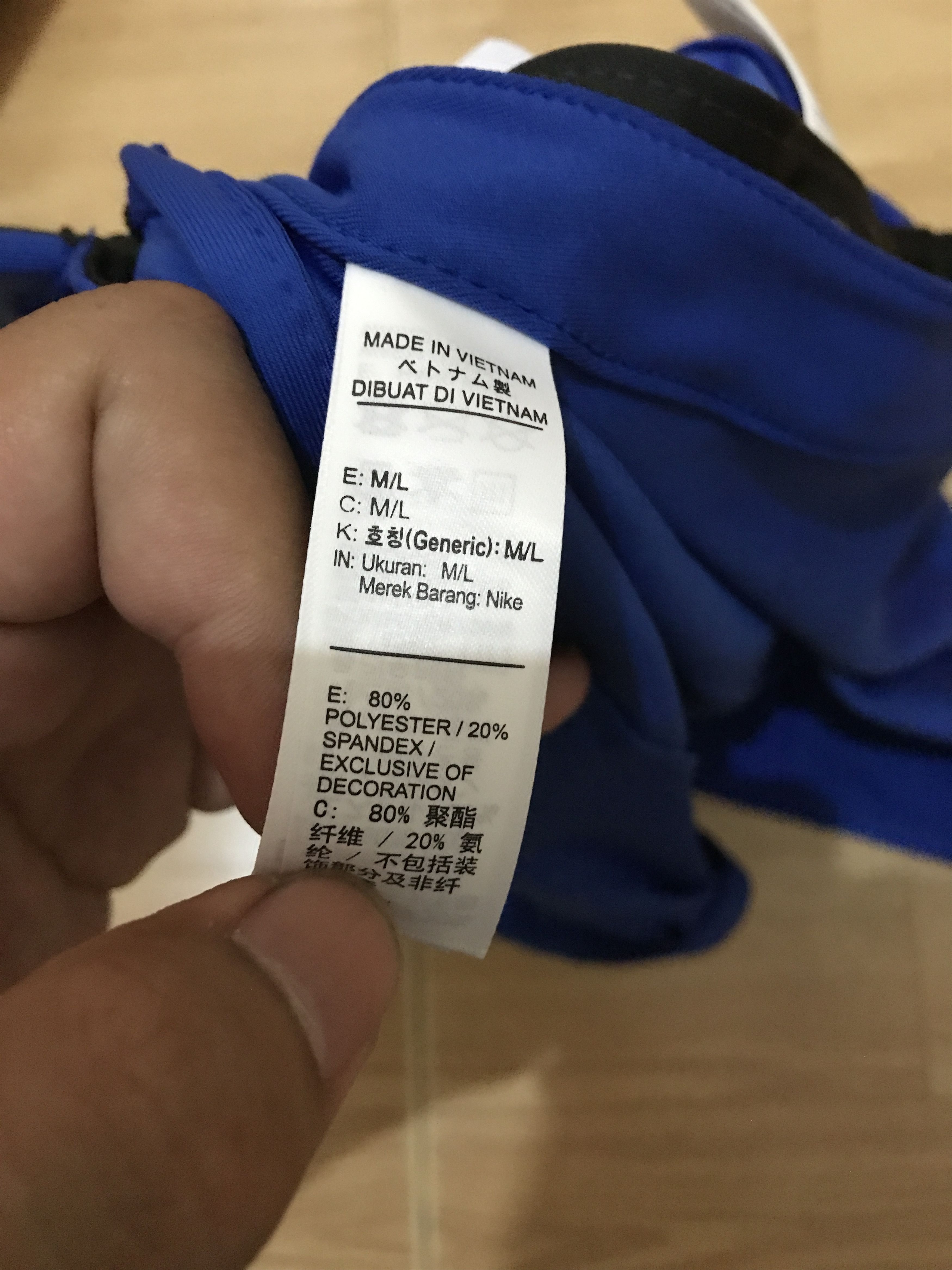 Nike ACG NIKE ACG U FLY CAP US AB ACG CAPE blue running jogging M-L Size ONE SIZE - 11 Thumbnail