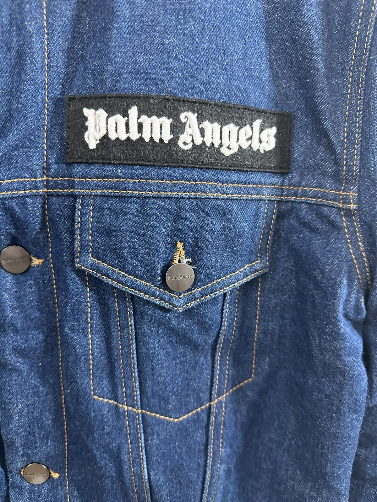 Palm Angels Palm Angels Generation Denim Jacket Size US M / EU 48-50 / 2 - 4 Thumbnail