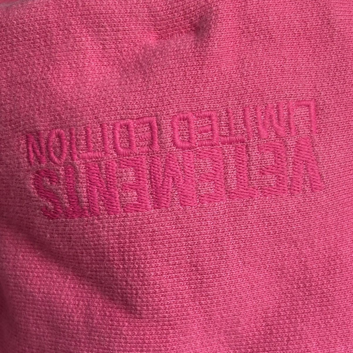 Vetements Pink Vetements Limited Edition Logo Hoodie Size M Size US M / EU 48-50 / 2 - 7 Thumbnail