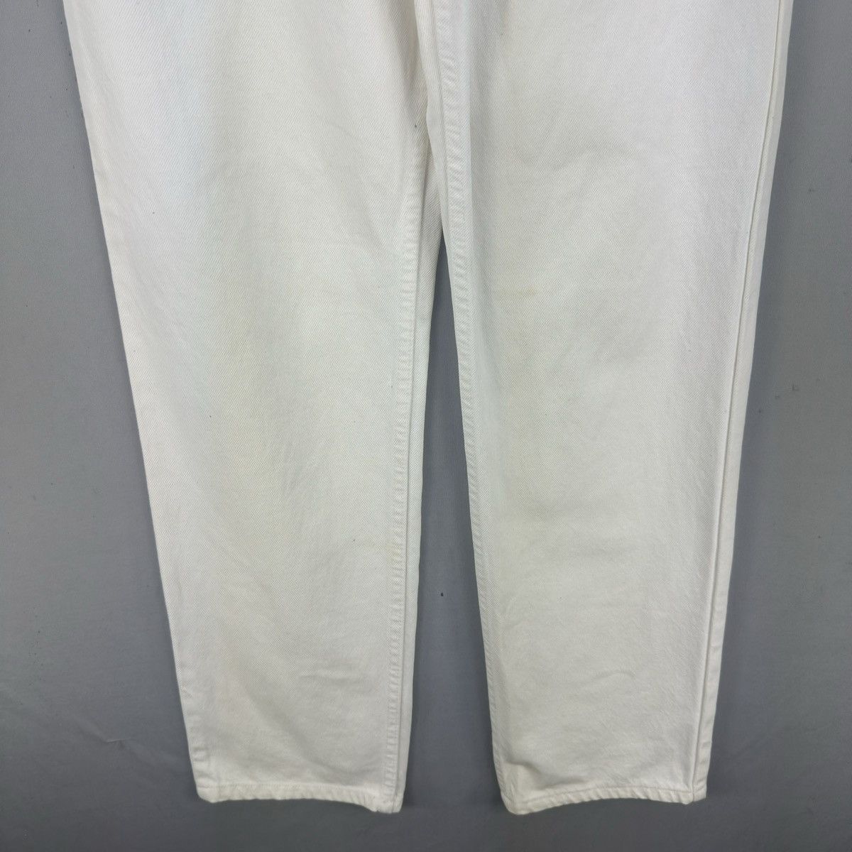 Levi's Vintage 1993 Levis 510-02 Button 525 White Jeans Size US 33 - 3 Thumbnail