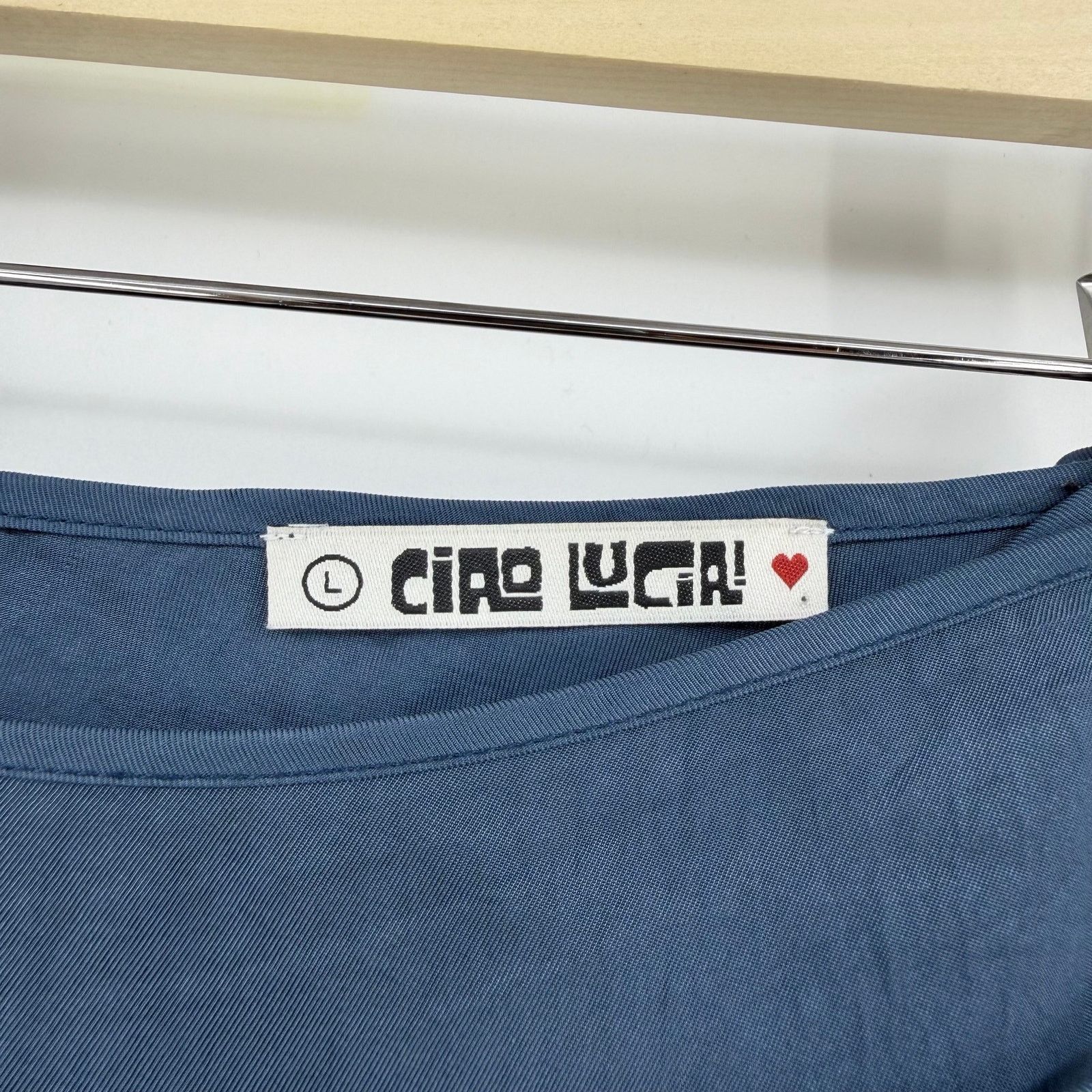 Ciao Lucia Ciao Lucia | NWT Ricarda Midnight Navy Wrap Midi Skirt L Size 30" / US 8 / IT 44 - 4 Thumbnail