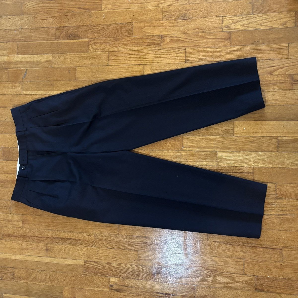 Kenzo Navy Double Breasted Wool Suit Set in Blue, Men's (Size 40r) — image 4 of 6
