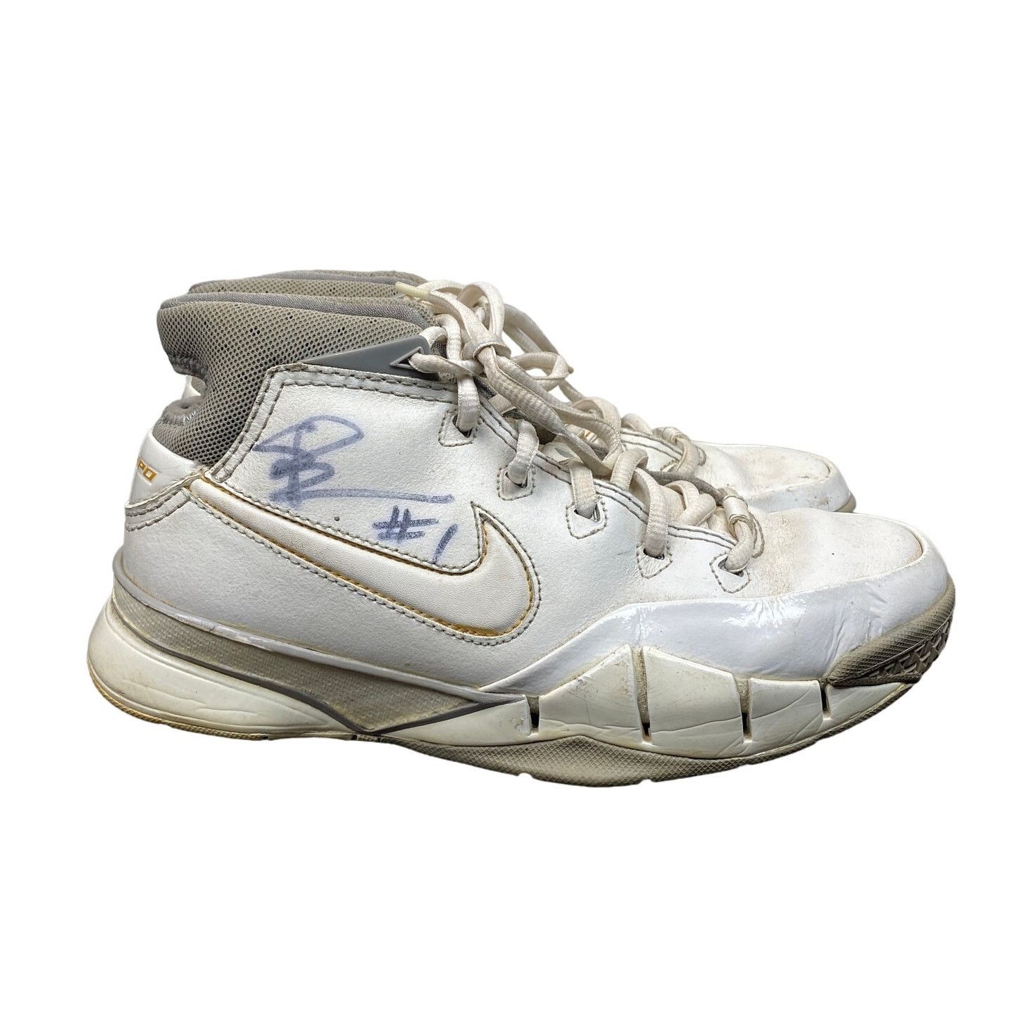 Nike SIGNED VTG Nike Zoom 1 Kobe GS Smush Parker Shoes Youth 5.5Y Size US 5 / EU 37 - 1 Thumbnail