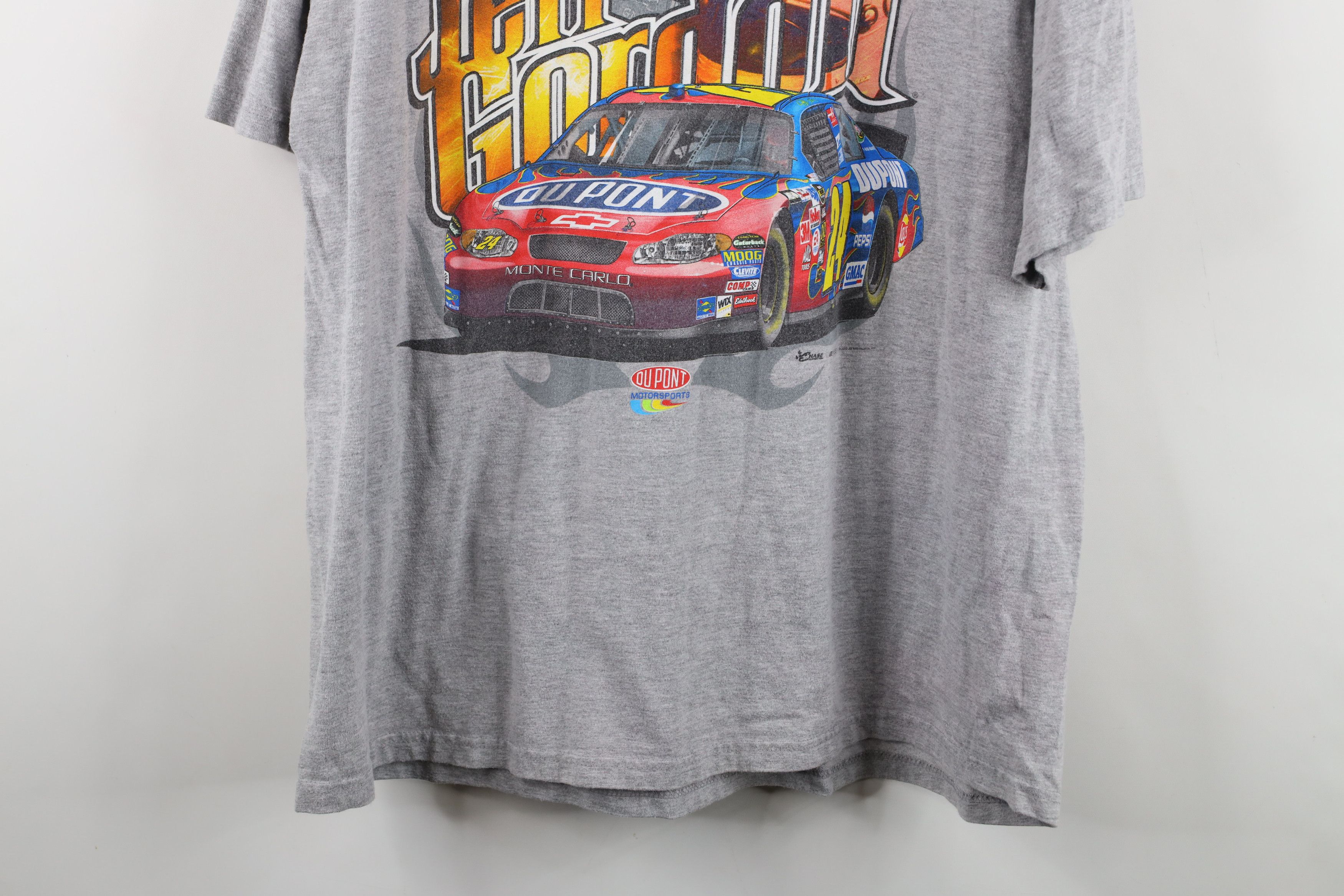 Vintage Vintage Y2K 2003 Nascar Fire Flames Jeff Gordon T-Shirt Size US XL / EU 56 / 4 - 13 Thumbnail