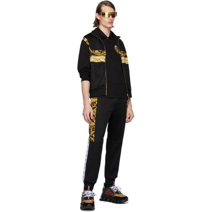 Versace o1y0525 Jogger & Sweatpant in Black Size US 32 / EU 48 - 5 Thumbnail