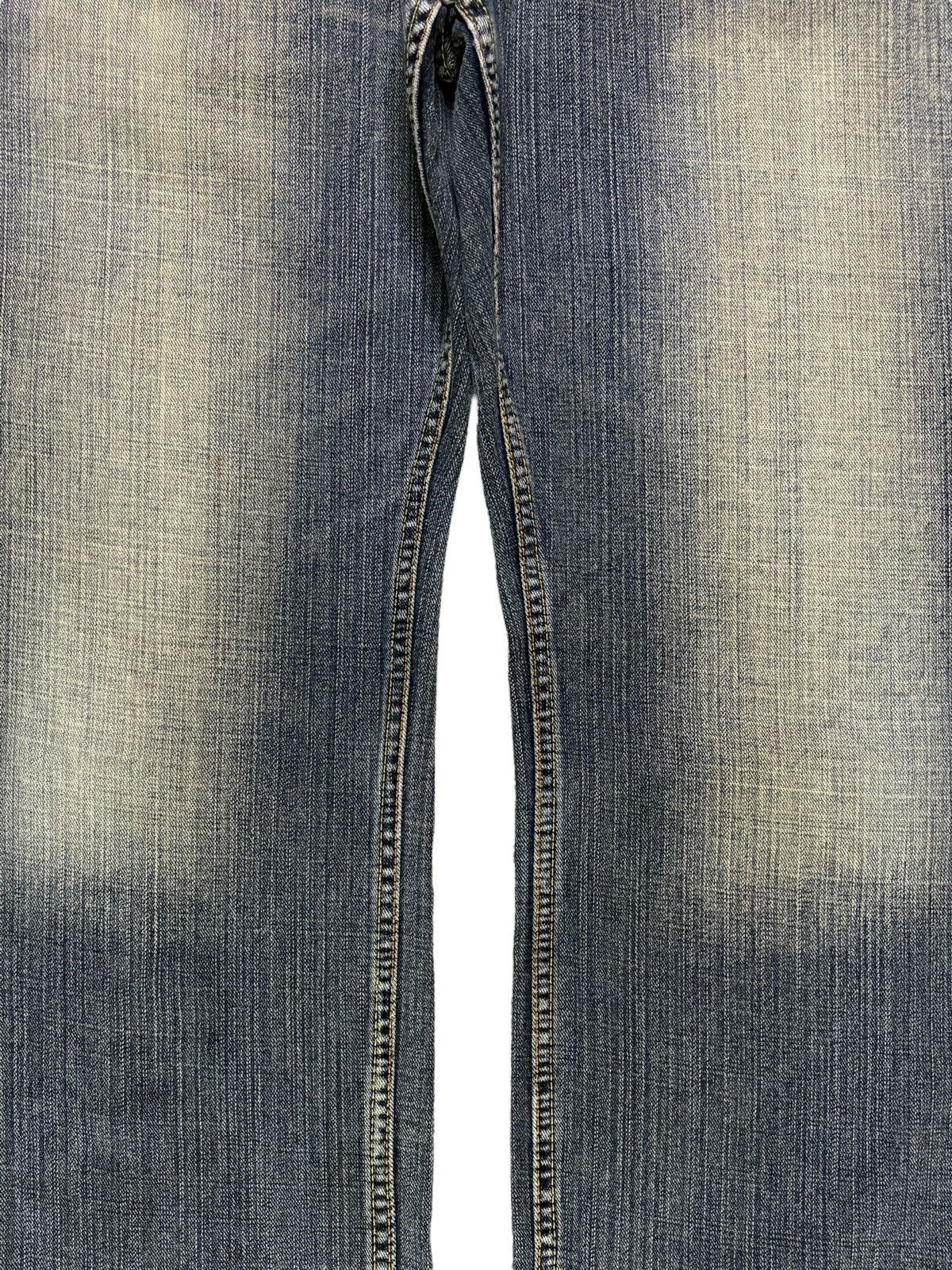 Japanese Brand Vintage Denim Craft Faded Wash Loose Baggy Jeans Size US 36 / EU 52 - 5 Thumbnail