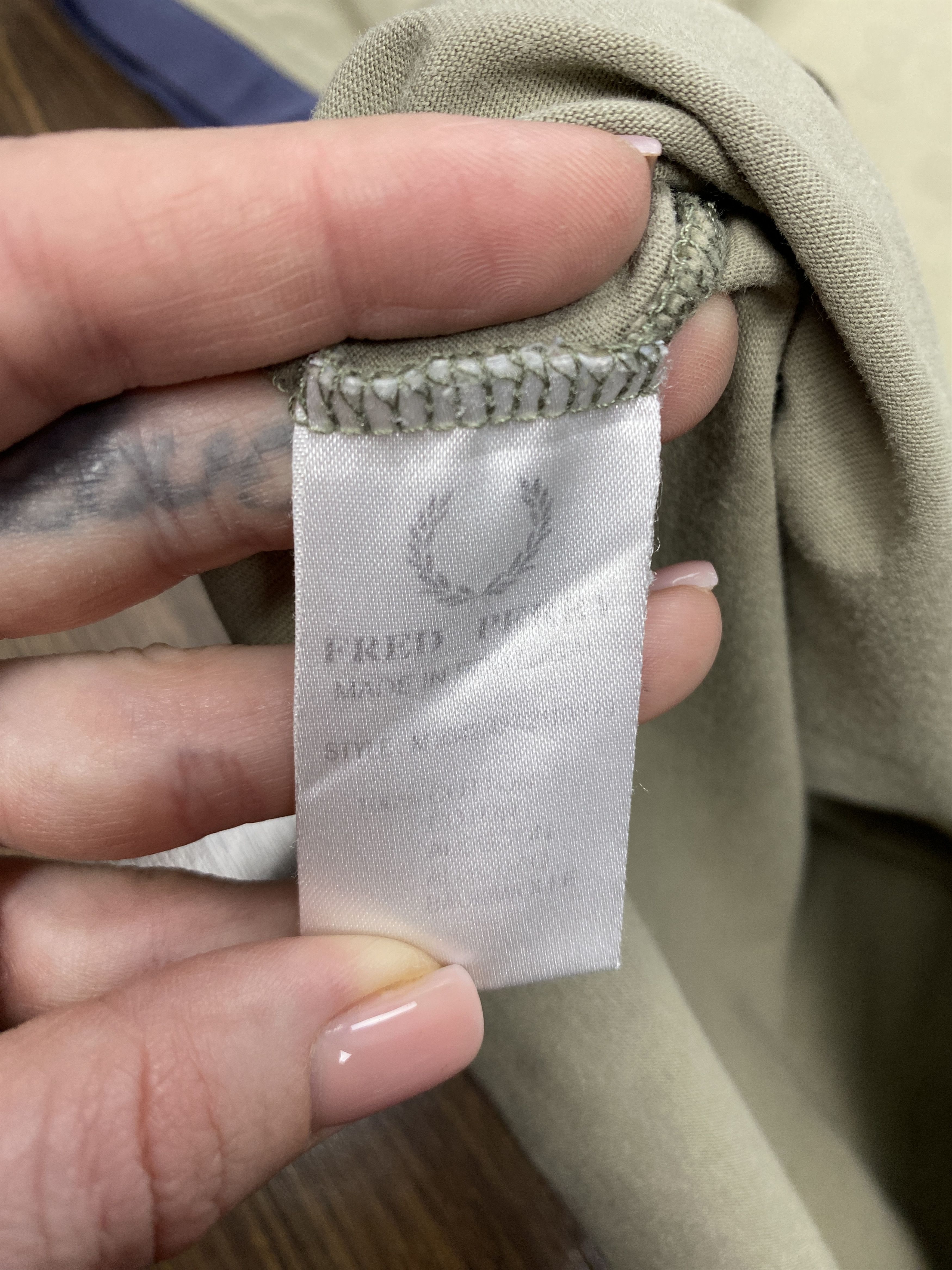 Fred Perry Fred Perry 90s Vintage Mens T-Shirt Size US XL / EU 56 / 4 - 6 Thumbnail