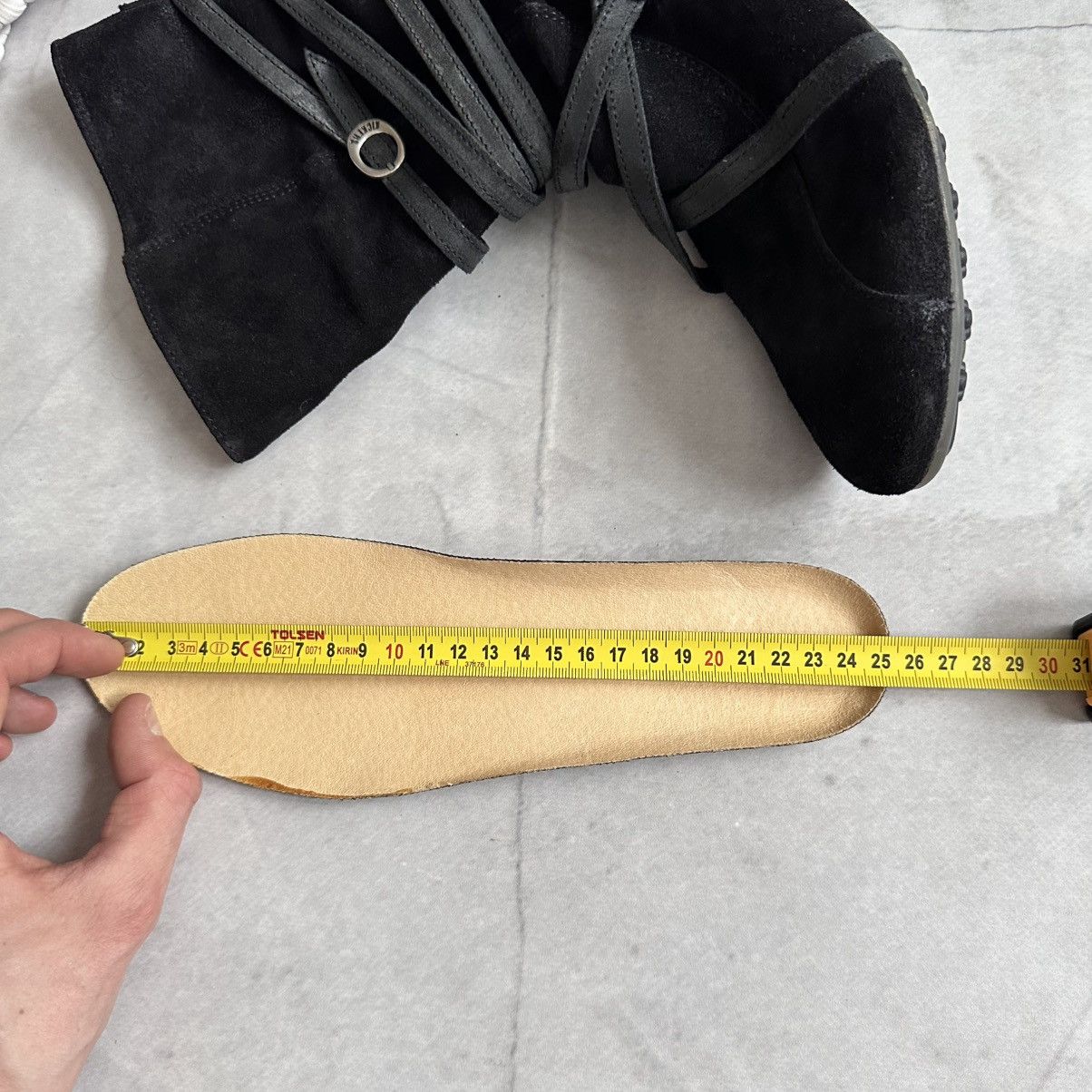 Dirk Bikkembergs 00s Wrap Straps Boxing Biker Boots As 98 Rick Owens Vibe Size US 8 / IT 38 - 14 Thumbnail