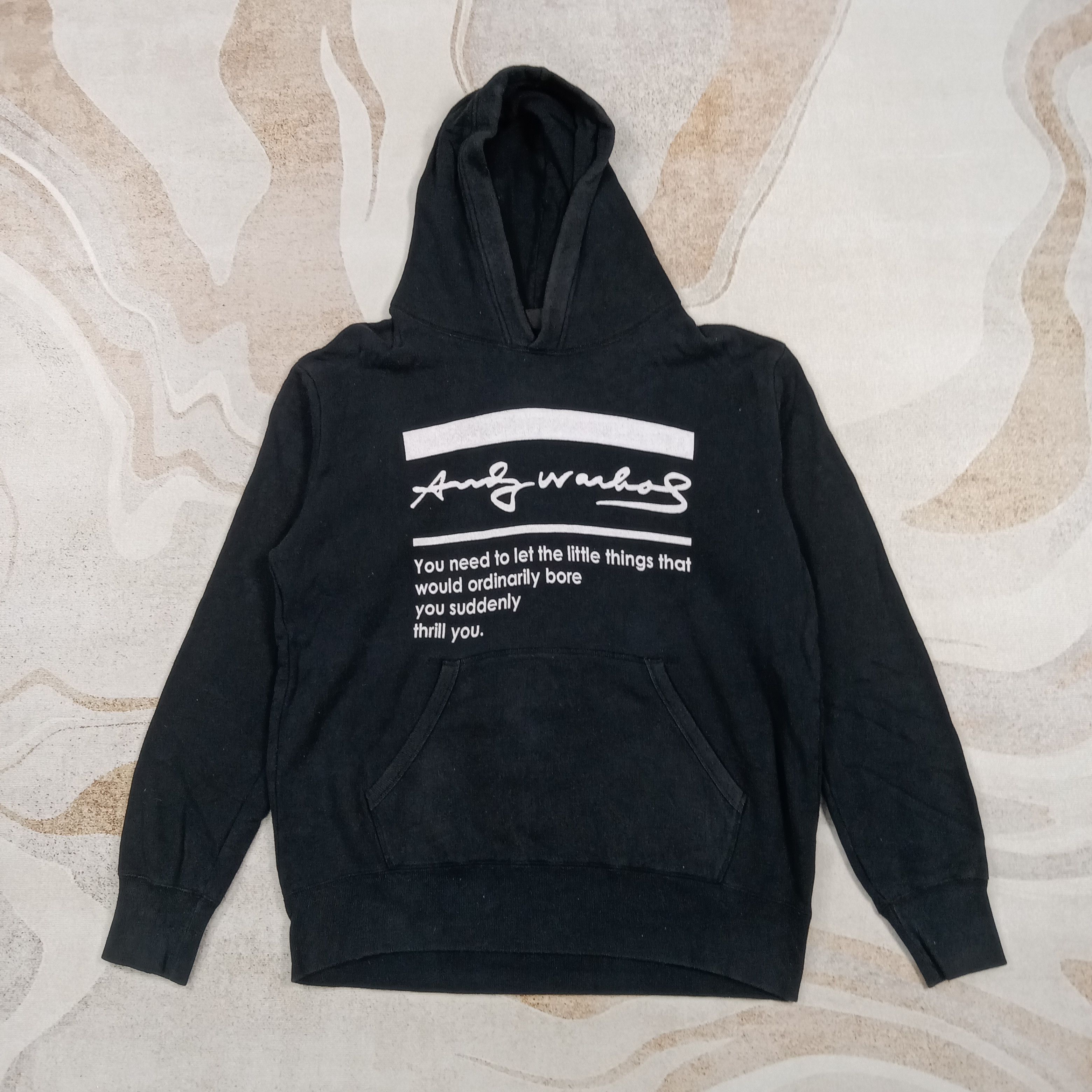 Andy Warhol Andy Warhol Pop Art Graphic Hoodies Sweatshirt C291N9 Size US L / EU 52-54 / 3 - 1 Thumbnail