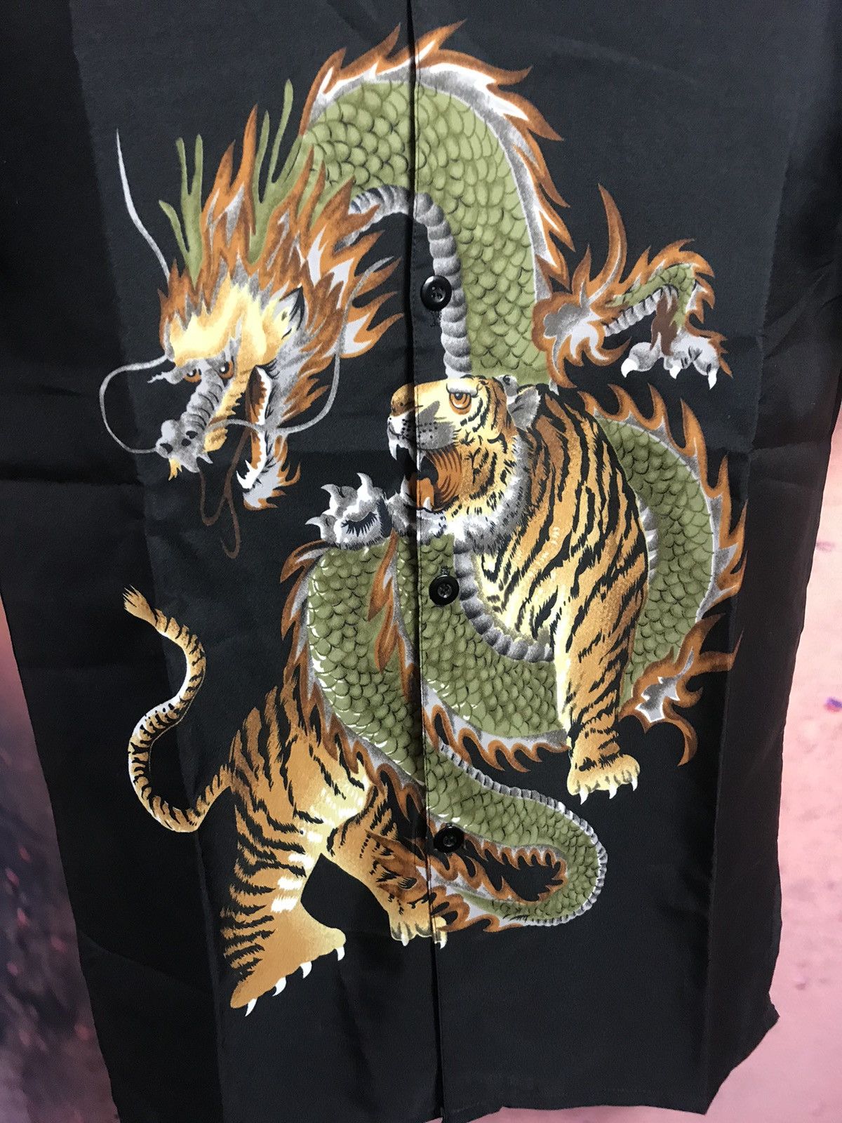 Vintage Vintage Japanese shirt dragon logo Size US S / EU 44-46 / 1 - 2 Thumbnail