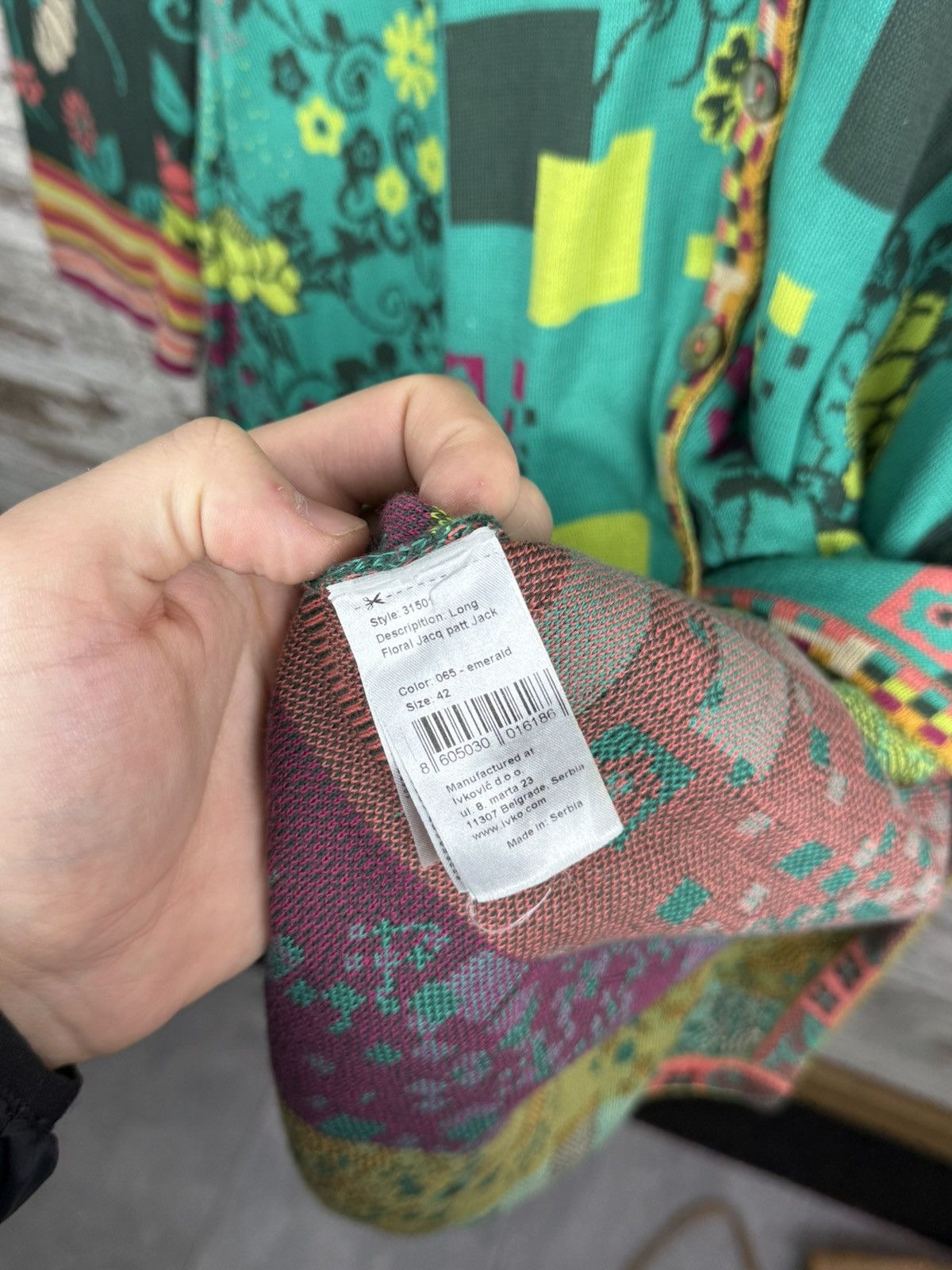 Desigual IVKO Women's Multicolor Coat Size 42 Size M / US 6-8 / IT 42-44 - 11 Thumbnail