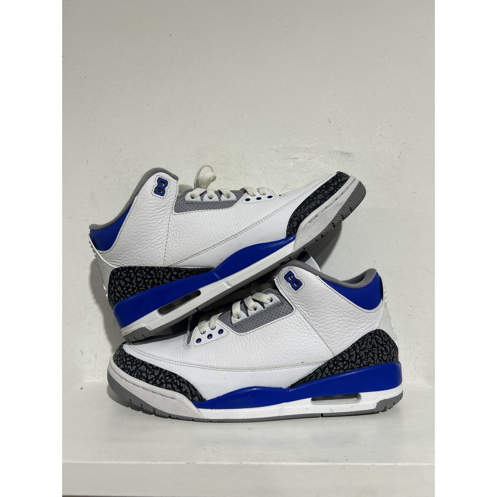 Jordan Brand JORDAN 3 RACER BLUE SIZE 10 PREOWNED Size US 10 / EU 43 - 1 Thumbnail