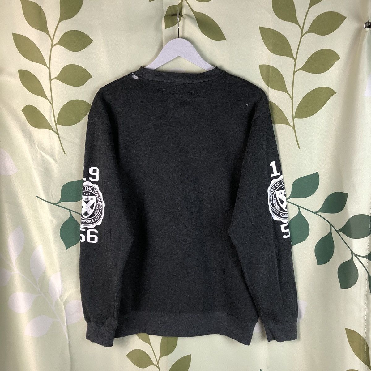 Japanese Brand R.Z.B Grey Hounds Grey Sweatshirt #7469 Size US M / EU 48-50 / 2 - 16 Thumbnail