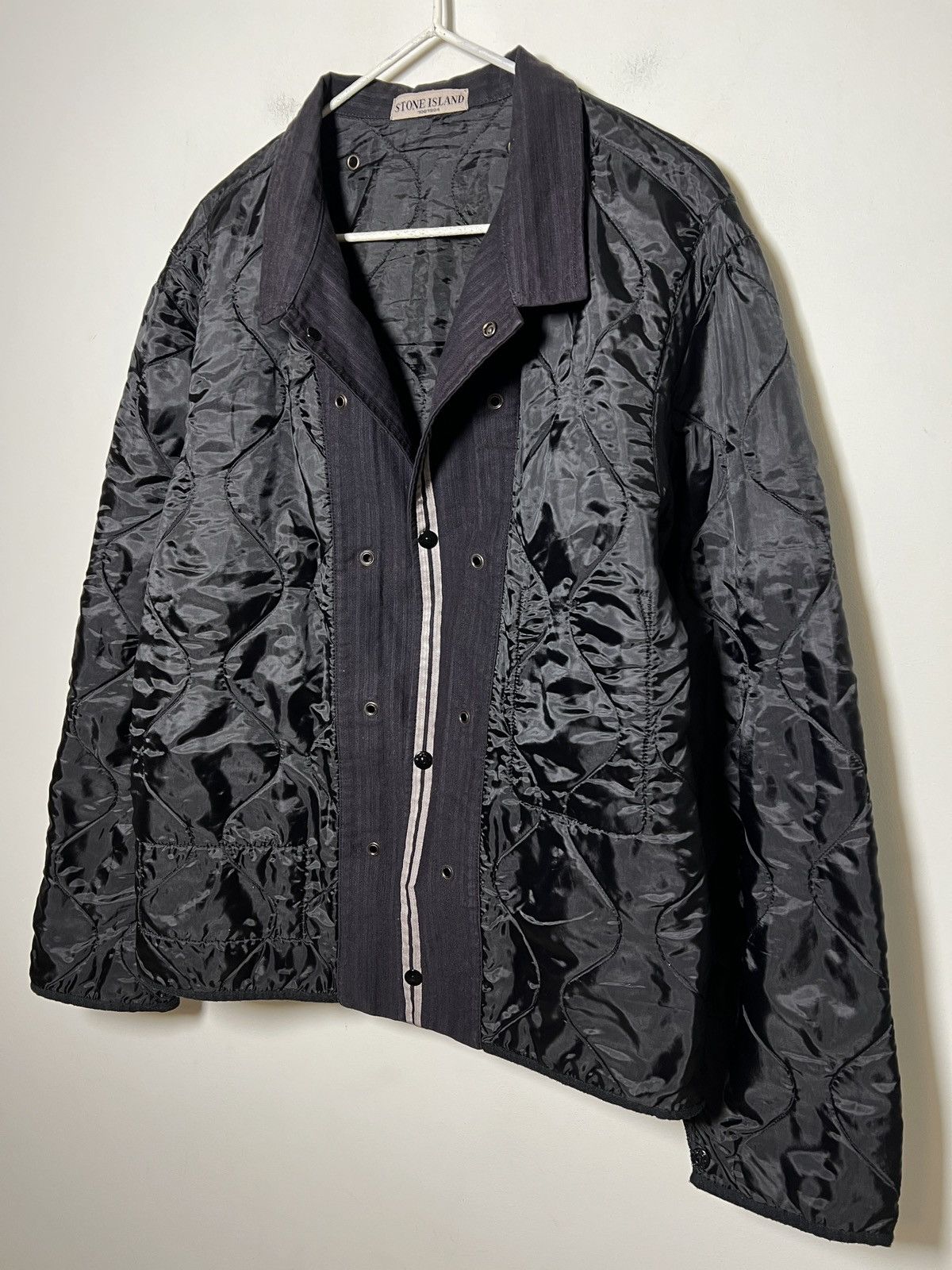 Stone Island stone island y2k quilted liner bomber jacket Size US L / EU 52-54 / 3 - 5 Thumbnail