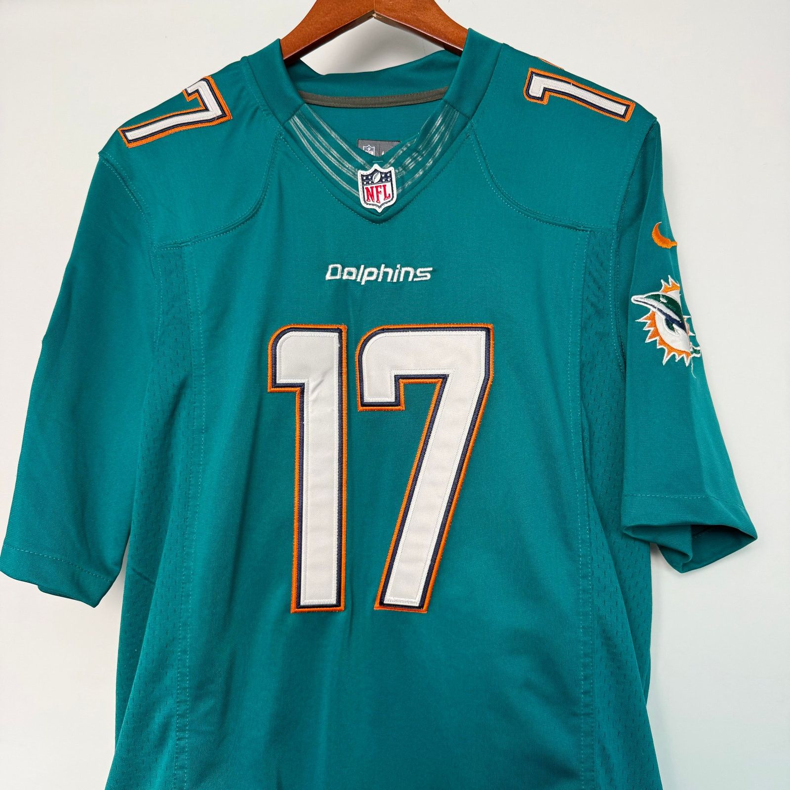 NFL × Nike MIAMI DOLPHINS NIKE NFL ON FIELD TANNEHILL FOOTBALL JERSEY Size US M / EU 48-50 / 2 - 4 Thumbnail