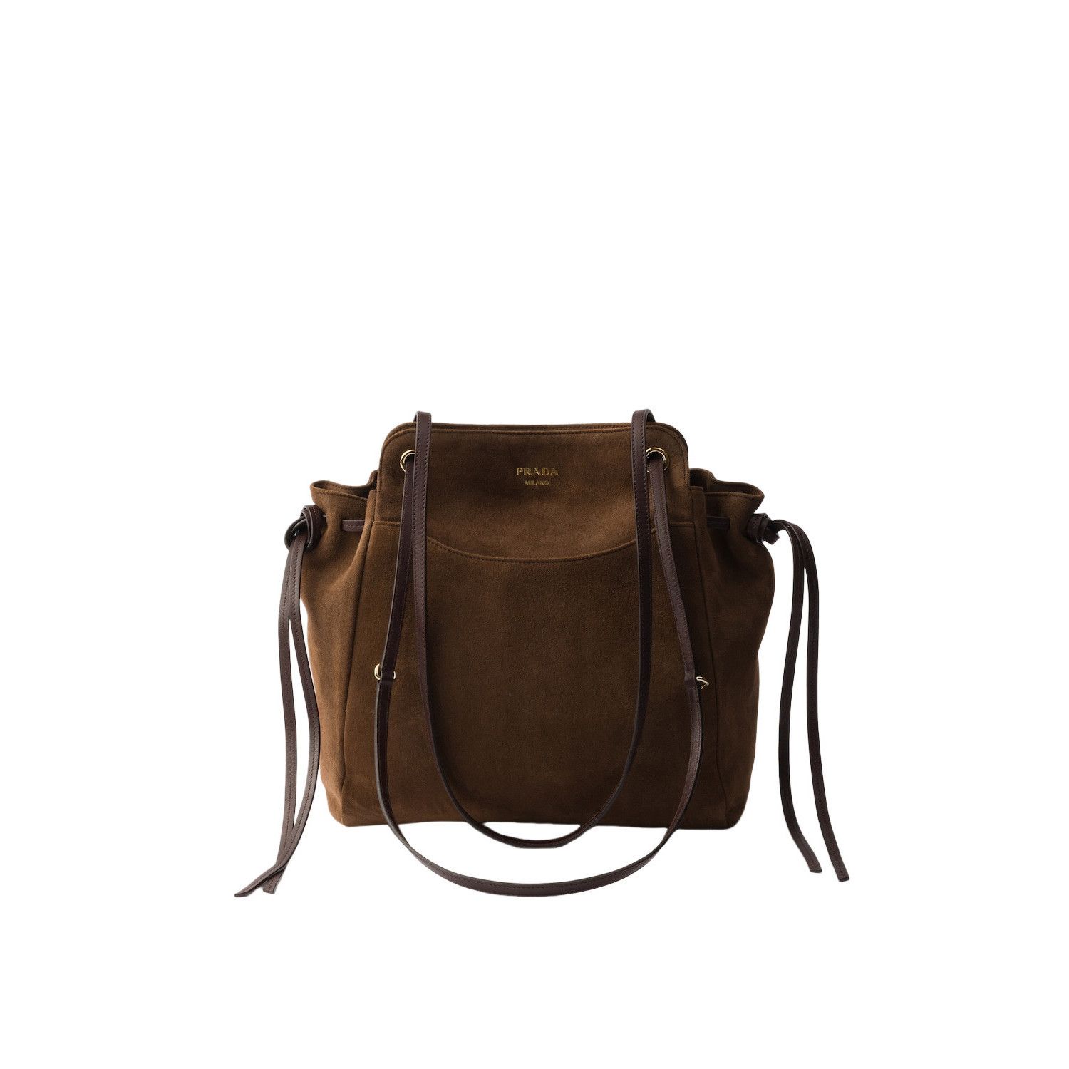 Prada PRADA Carry Medium $3500 Cocoa Brown Tote Bag New & Authenti Size ONE SIZE - 1 Thumbnail