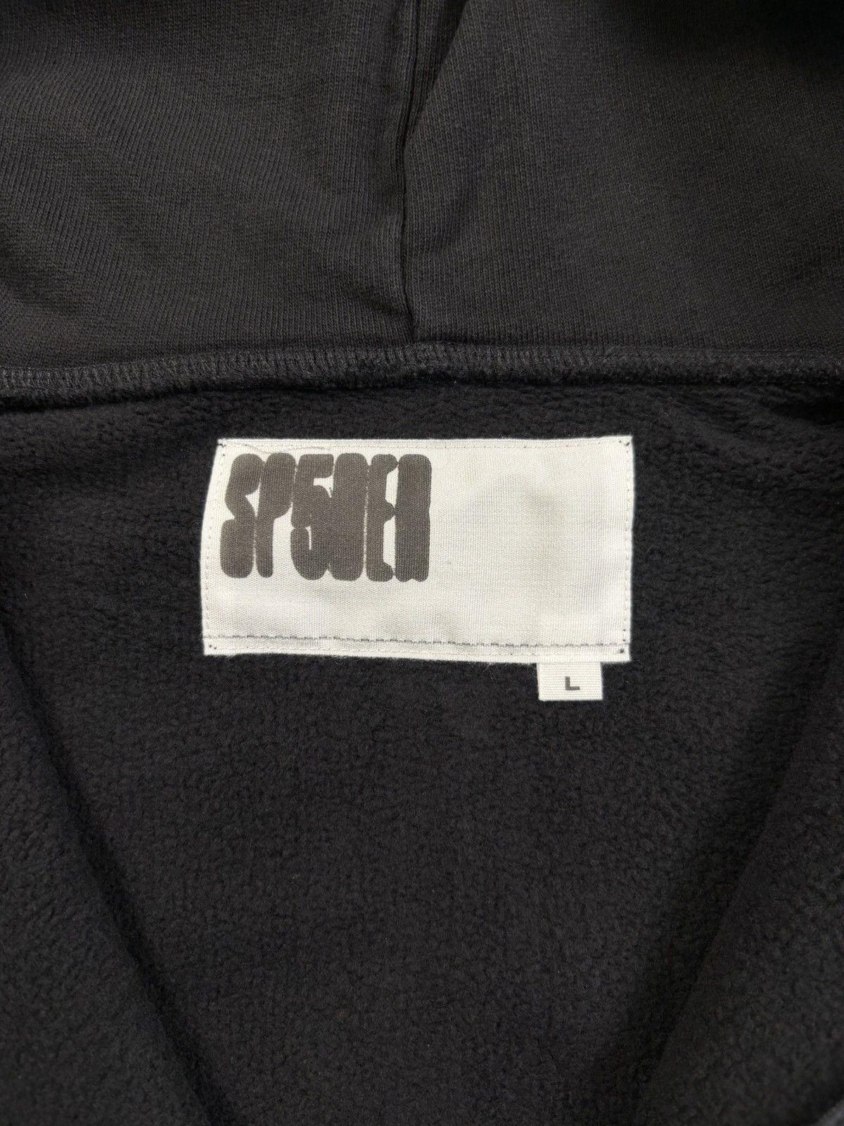 Sp5der Sp5der SP555 Zip Hoodie, Black Size US L / EU 52-54 / 3 - 4 Thumbnail