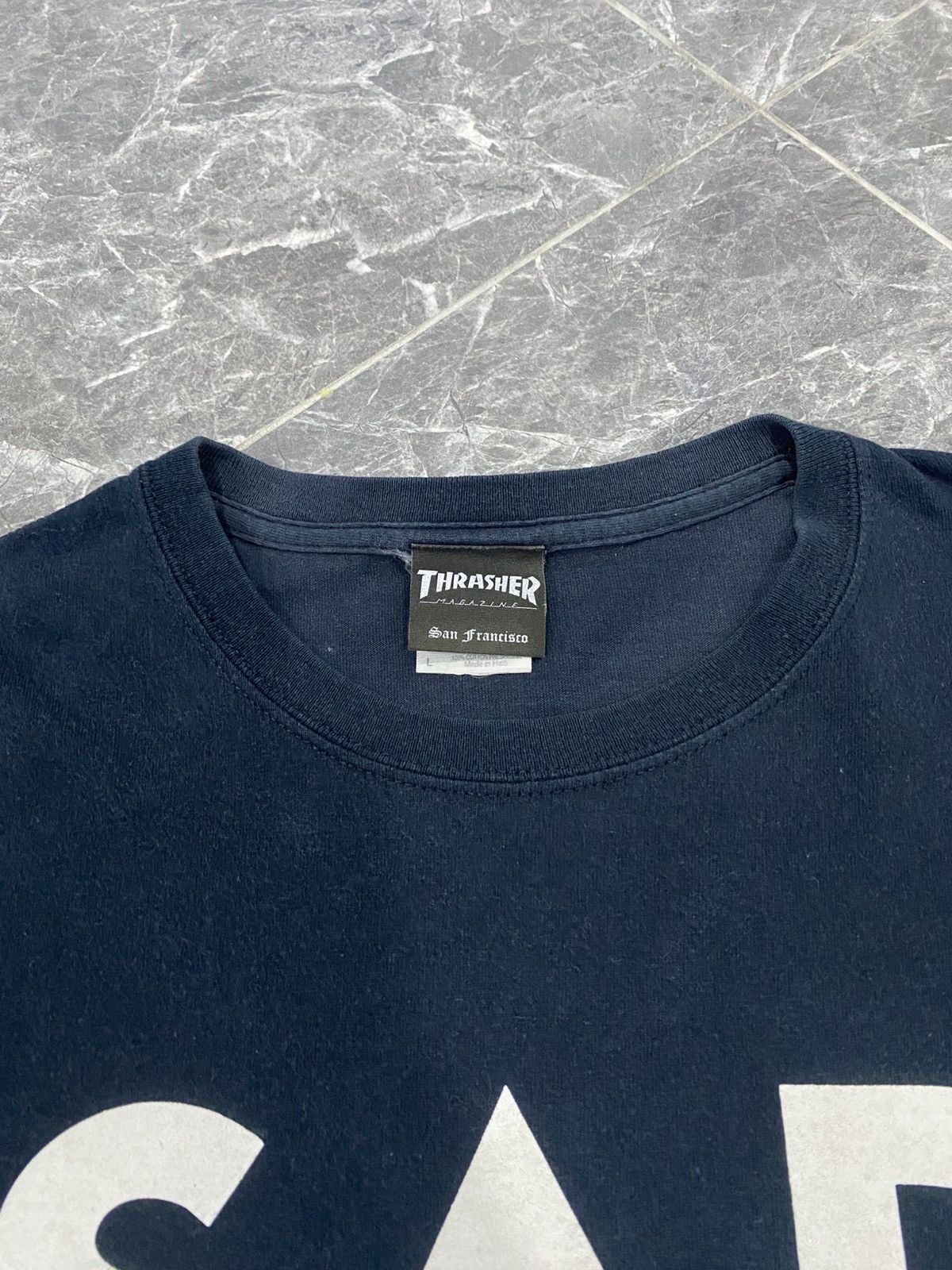 Thrasher × Vintage Vintage Thrasher Skate And Destroy Member Shirt Size US L / EU 52-54 / 3 - 6 Thumbnail