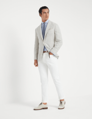 Brunello Cucinelli Dyed Denim Pants in White Size US 34 / EU 50 - 4 Thumbnail