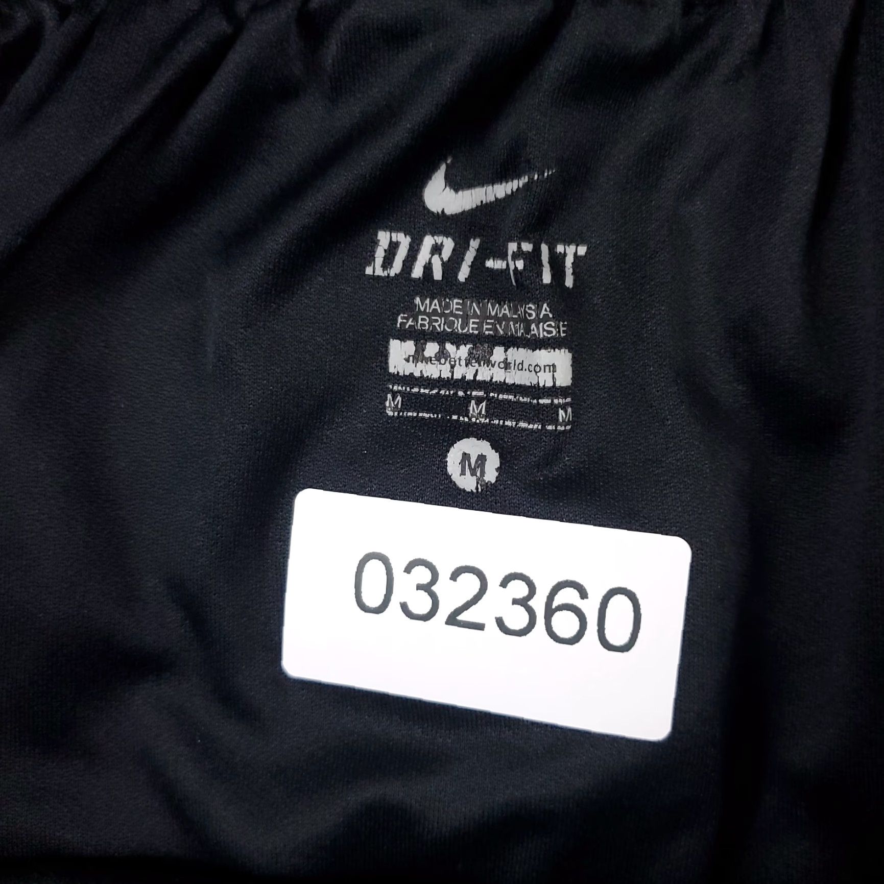 Nike Nike Shorts Womens Medium Black Swoosh Dri Fit Track Running Active Ladies Size 32" / US 10 / IT 46 - 7 Thumbnail