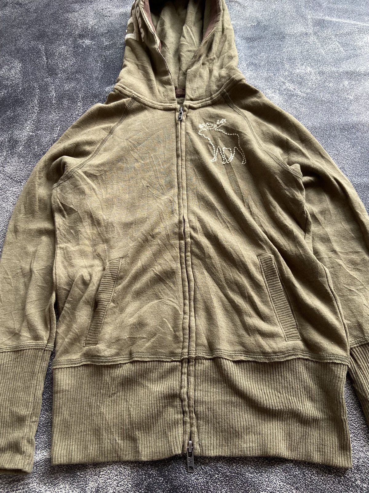 Abercrombie & Fitch Abercrombie & Fitch Zip Up Hoodie Size US M / EU 48-50 / 2 - 3 Thumbnail