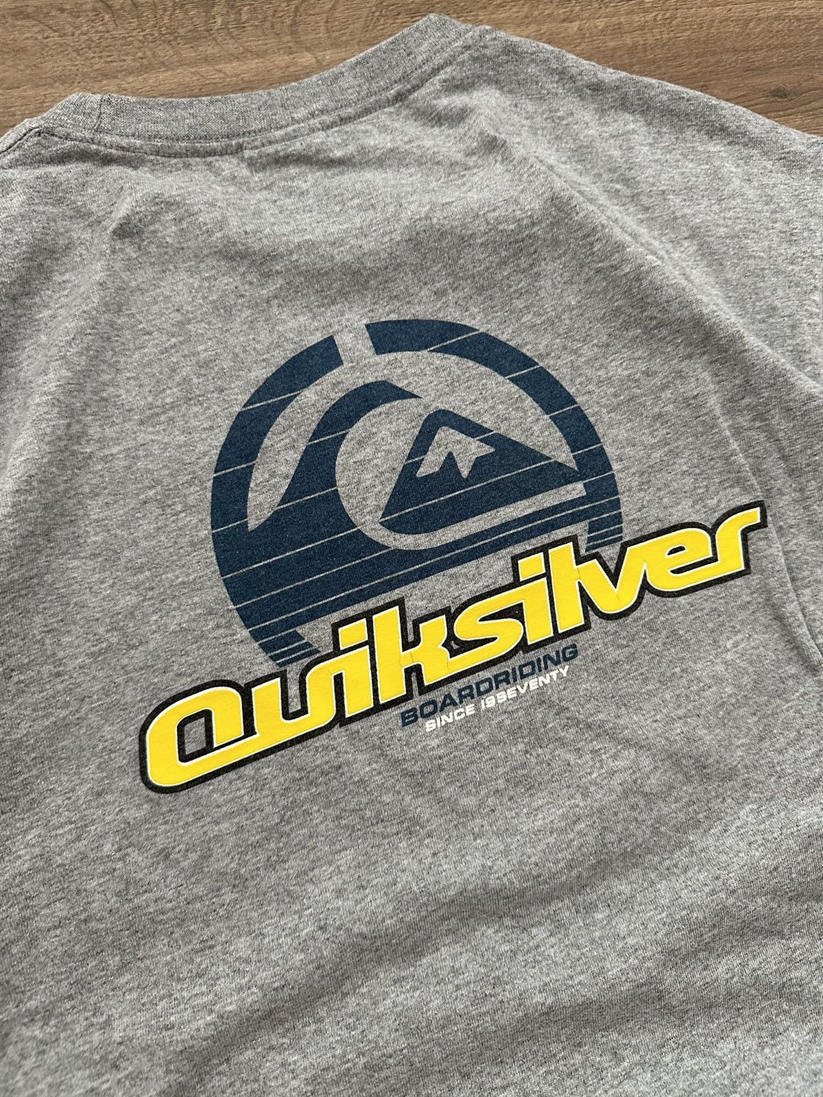 Quiksilver 🔥VINTAGE QUIKSILVER BIG BACK LOGO SURF T-SHIRT🔥 Size US M / EU 48-50 / 2 - 2 Thumbnail