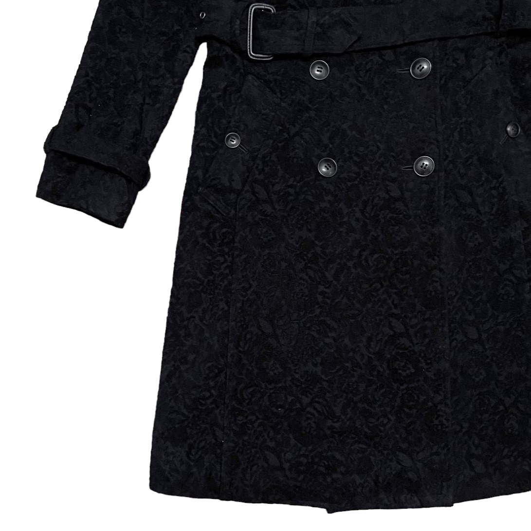 Tornado Mart Archive 🔥 Vintage Tornado Mart Femme Long Coat with Belt Size S / US 4 / IT 40 - 3 Thumbnail