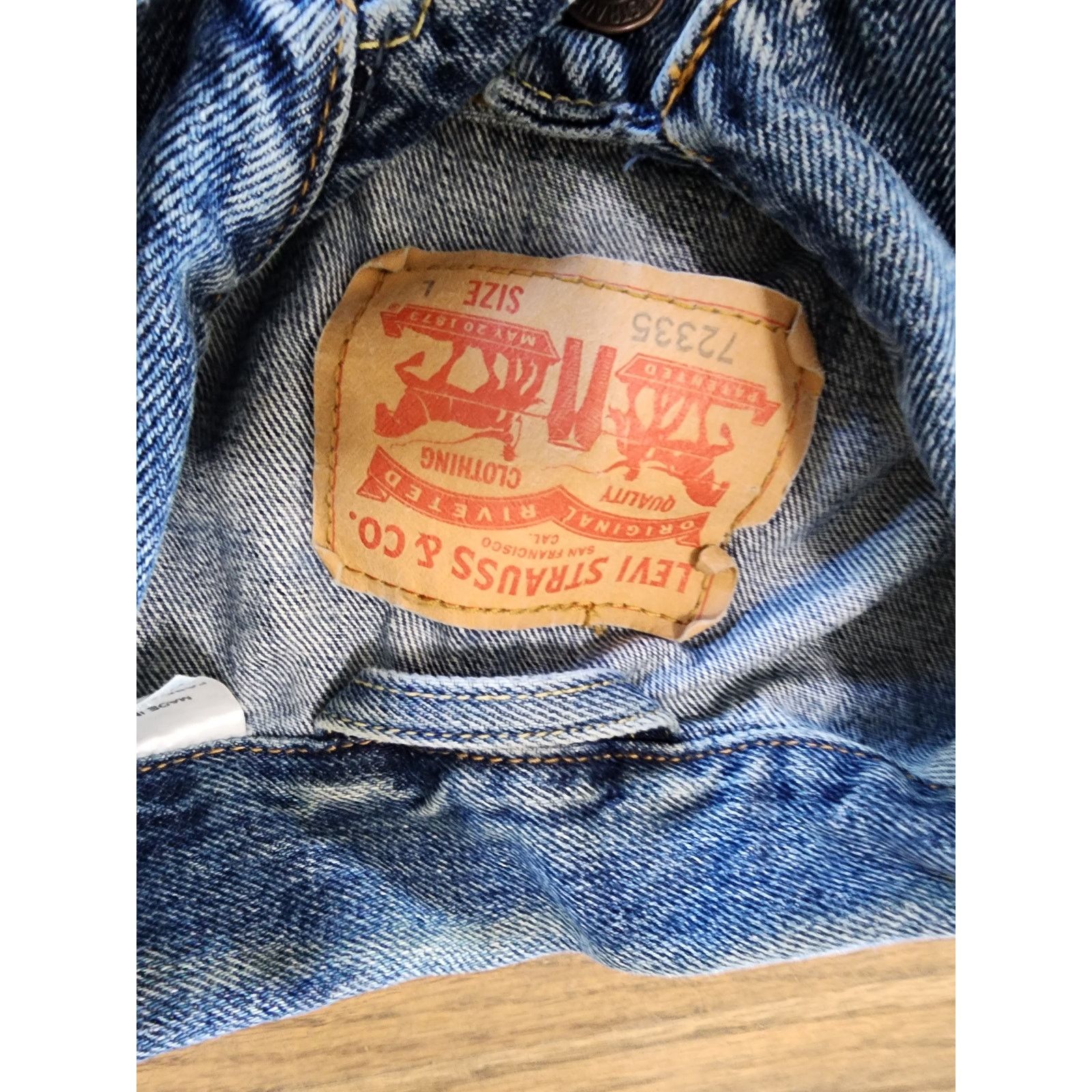 Levi's Levi's Men's Relaxed Fit Trucker Jacket Size US M / EU 48-50 / 2 - 2 Thumbnail