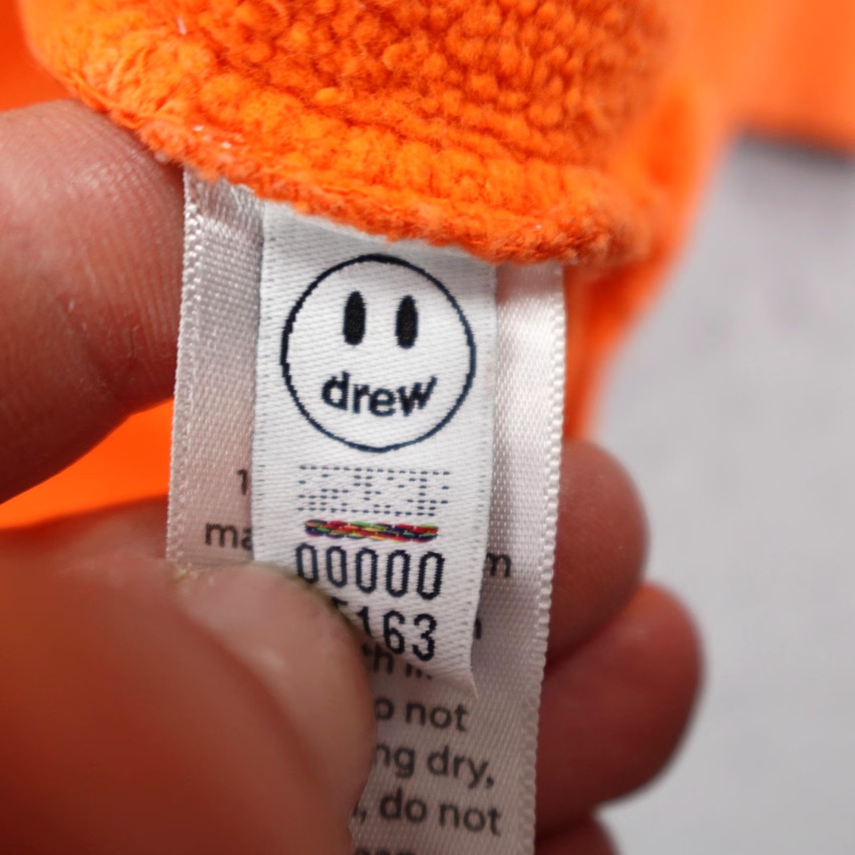 Drew House Drew House Hoodie Men Large Orange Smiley Face Pullover Sweatshirt Graphic Print Hooded Pockets Justin Bieber Cotton Logo Heavyweight Mens Size US L / EU 52-54 / 3 - 5 Thumbnail