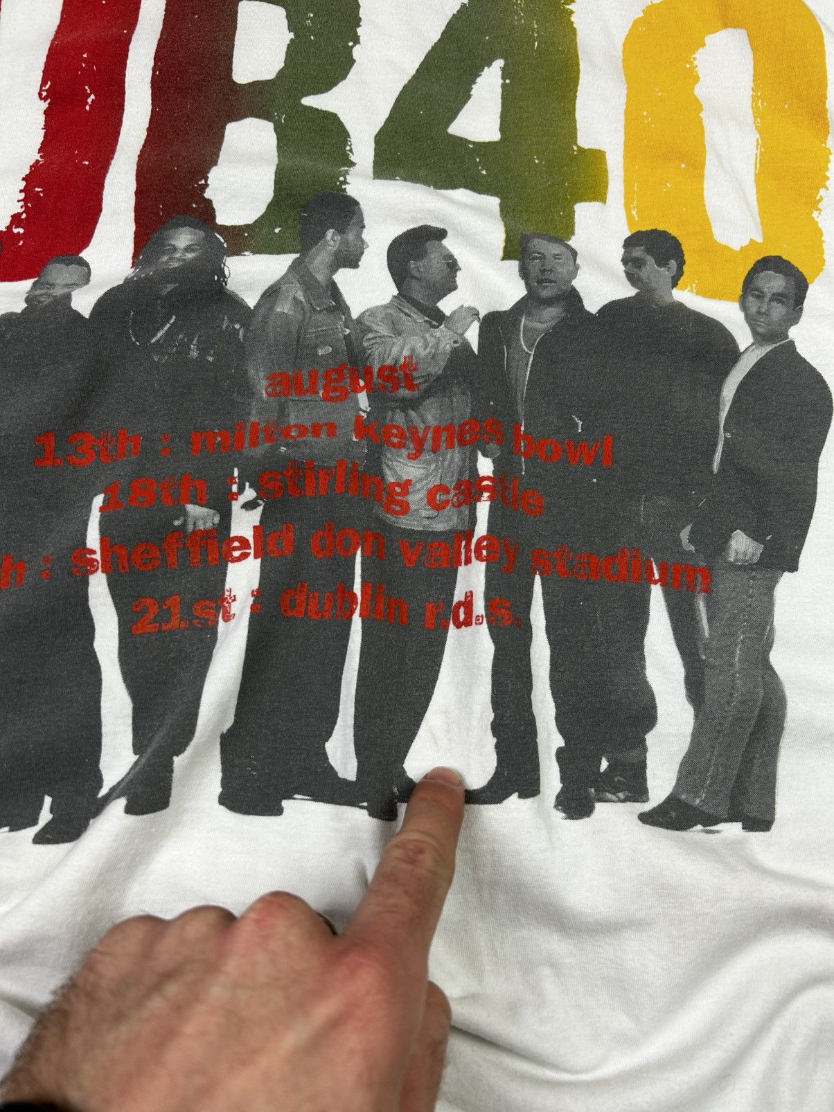 Band Tees × Vintage 90s Vintage UB40 Reggae Summer 1994 Dep Ltd Band Tshirt Y 2k Size US XL / EU 56 / 4 - 9 Thumbnail