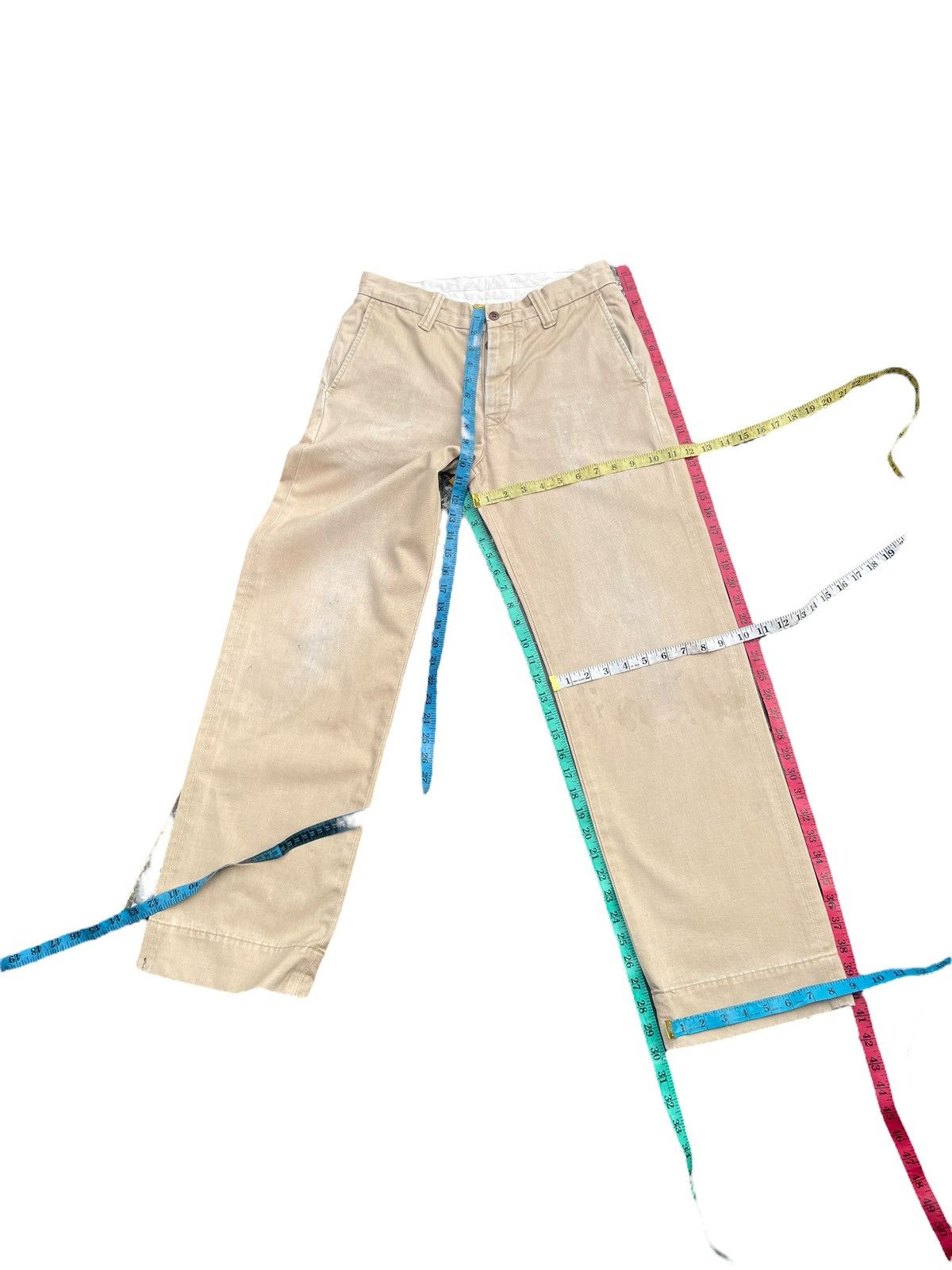 Japanese Brand × OMNIGOD × Vintage Vintage Omnigod Khaki Trouser Size US 30 / EU 46 - 11 Thumbnail