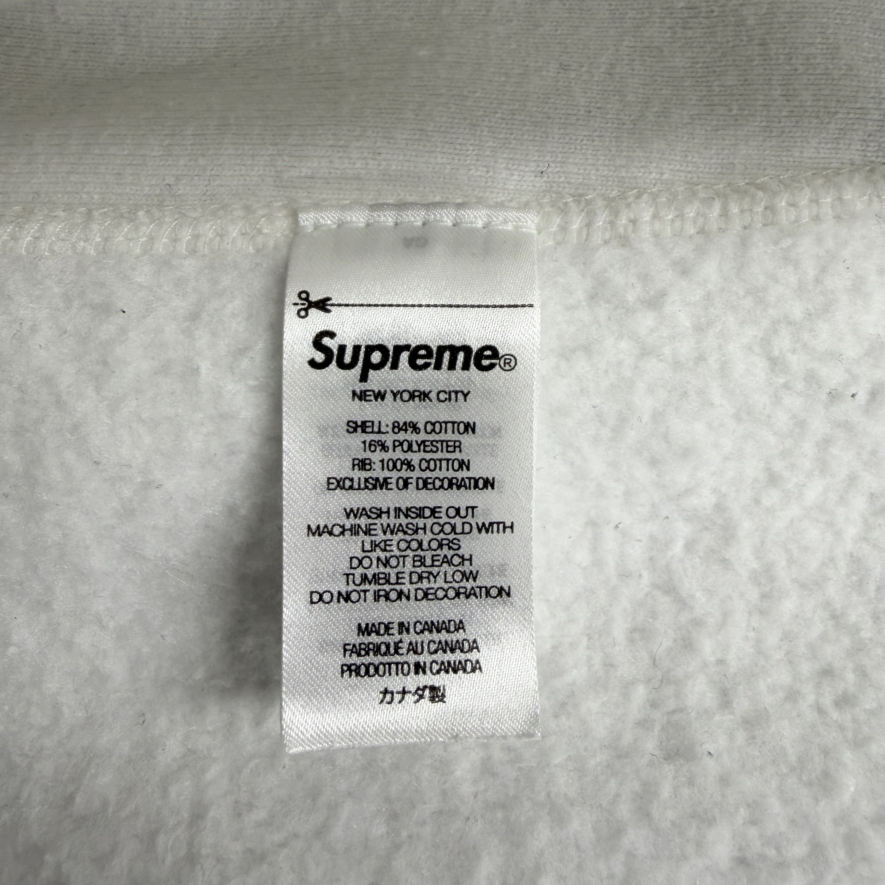 Supreme Supreme Collegiate Acronym Hoodie In White RRP £300 Size US M / EU 48-50 / 2 - 11 Thumbnail